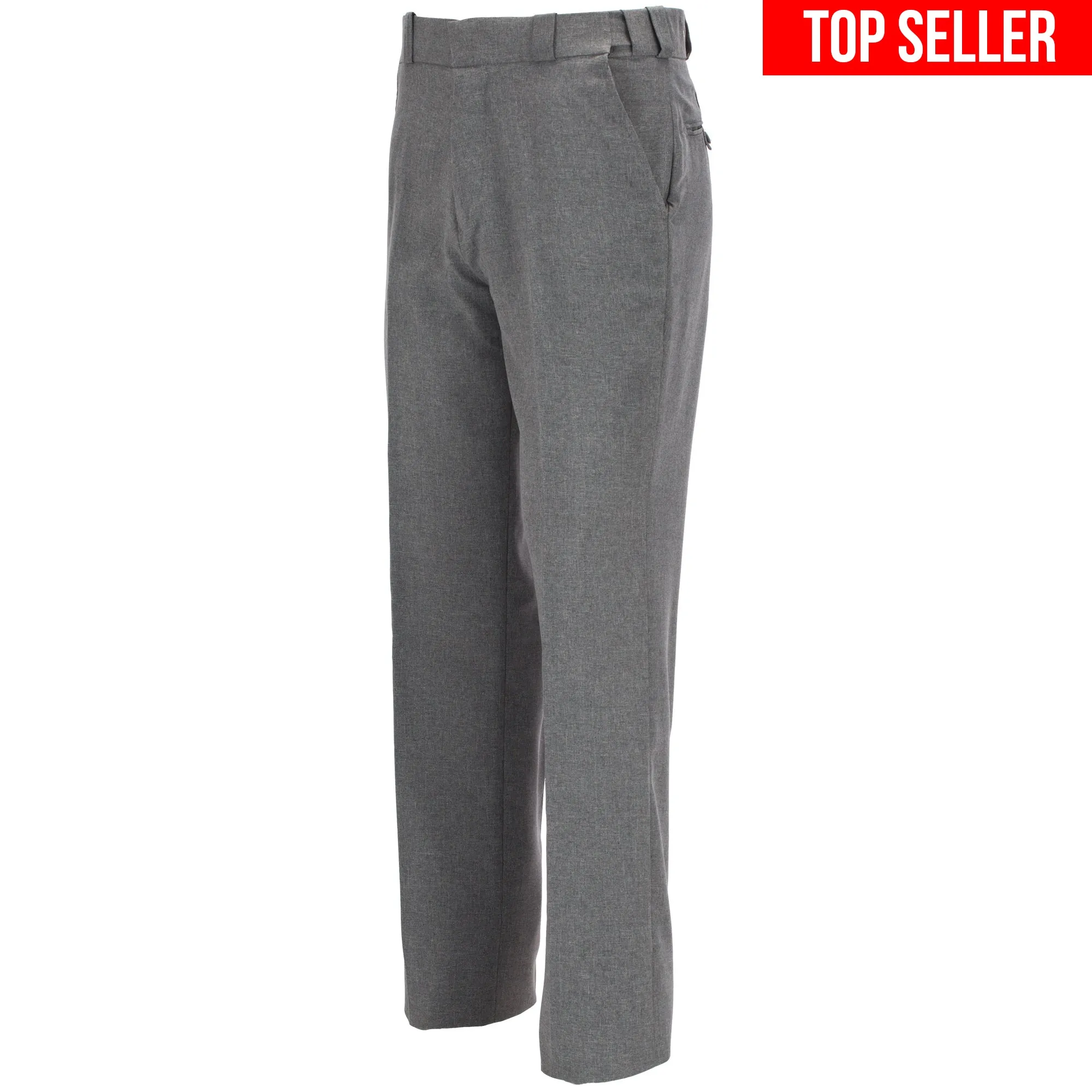 4 Pocket Poly Uniform Trouser in Heather Grey