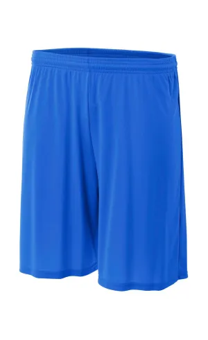 A4 Mens Moisture Wicking Performance Shorts - Royal Blue