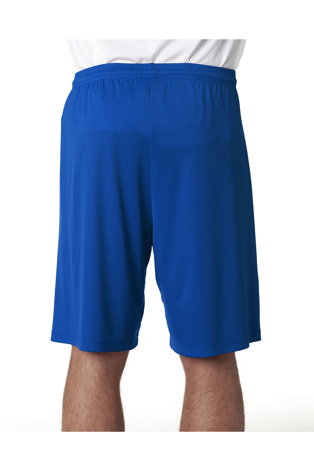 A4 Mens Moisture Wicking Performance Shorts - Royal Blue