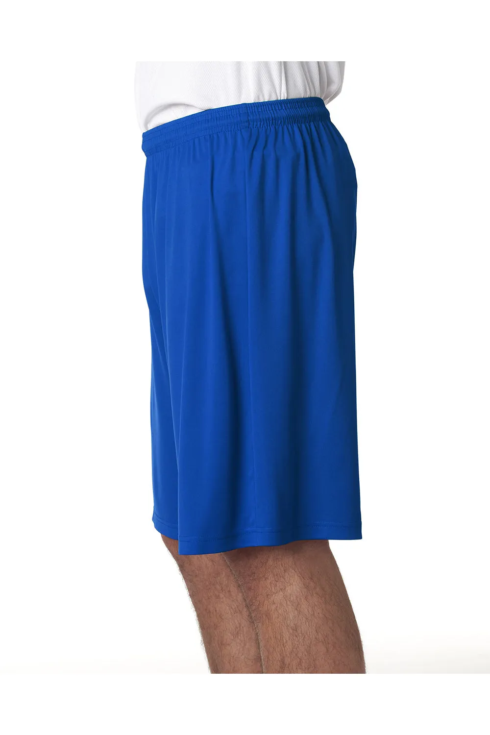 A4 Mens Moisture Wicking Performance Shorts - Royal Blue