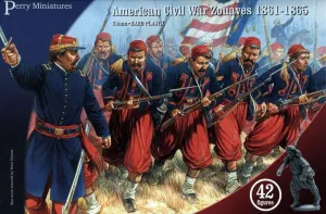 American Civil War: Zouaves (1861-1865) Plastic Boxed Set