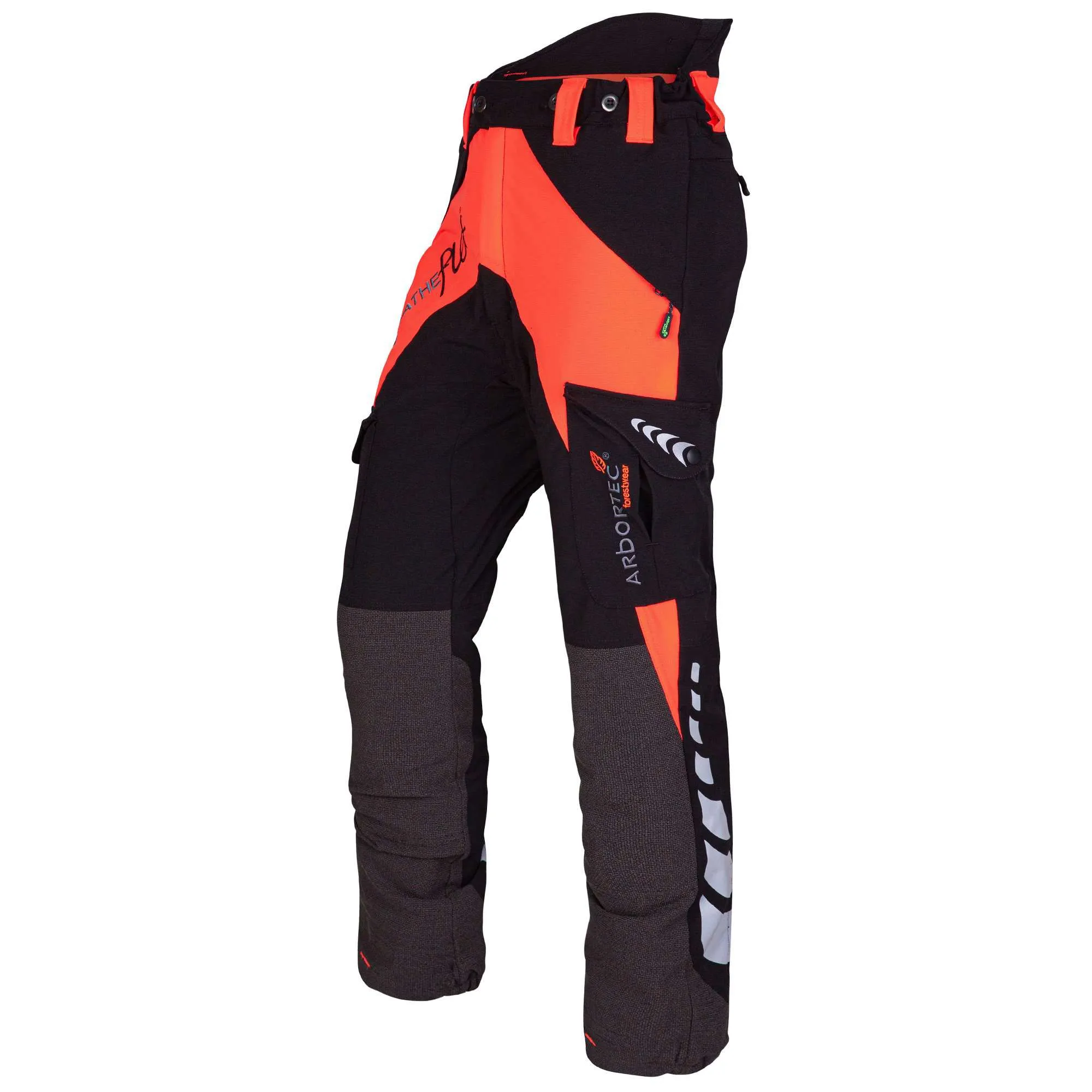 AT4010 Breatheflex Chainsaw Trousers Design A Class 1 - Orange