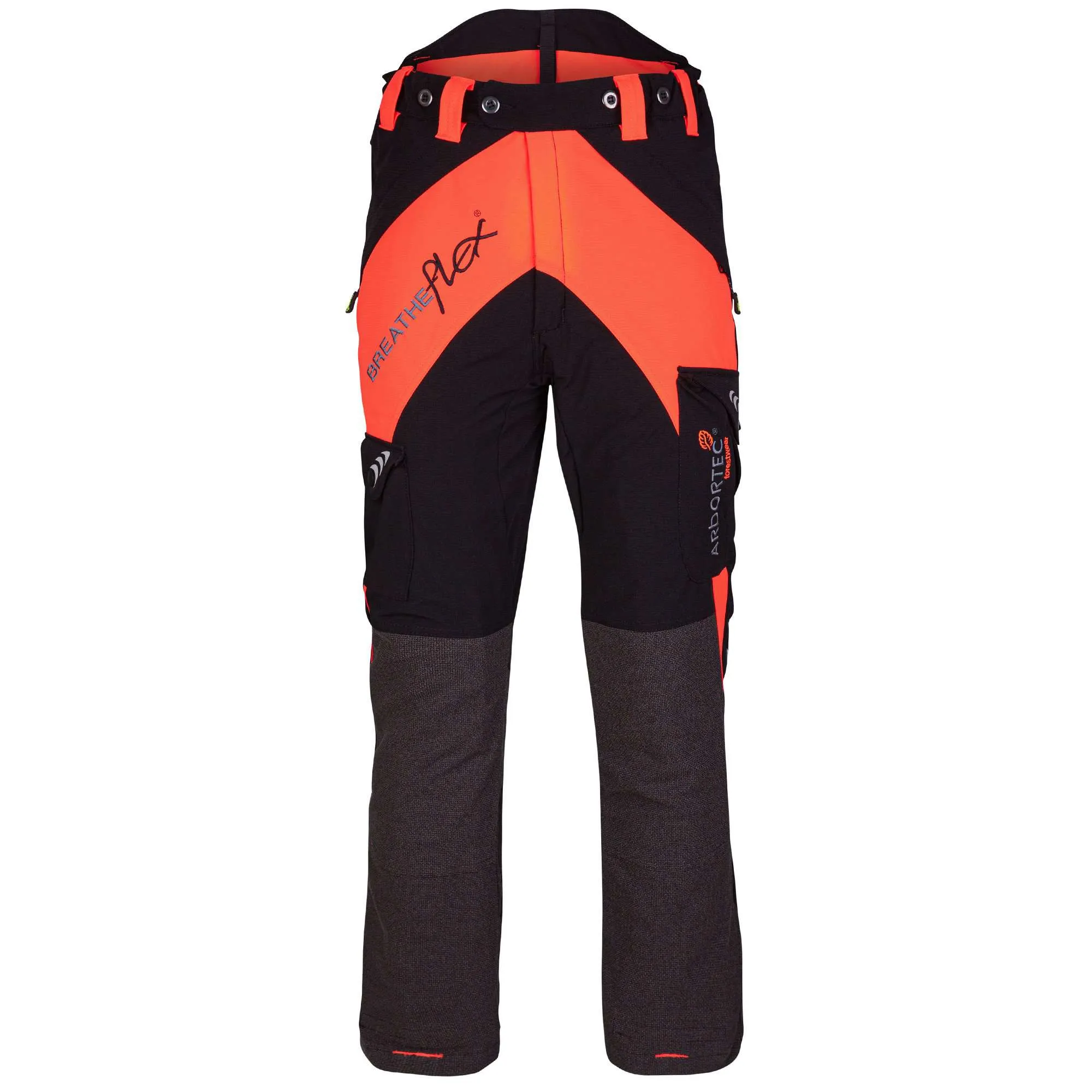 AT4010 Breatheflex Chainsaw Trousers Design A Class 1 - Orange