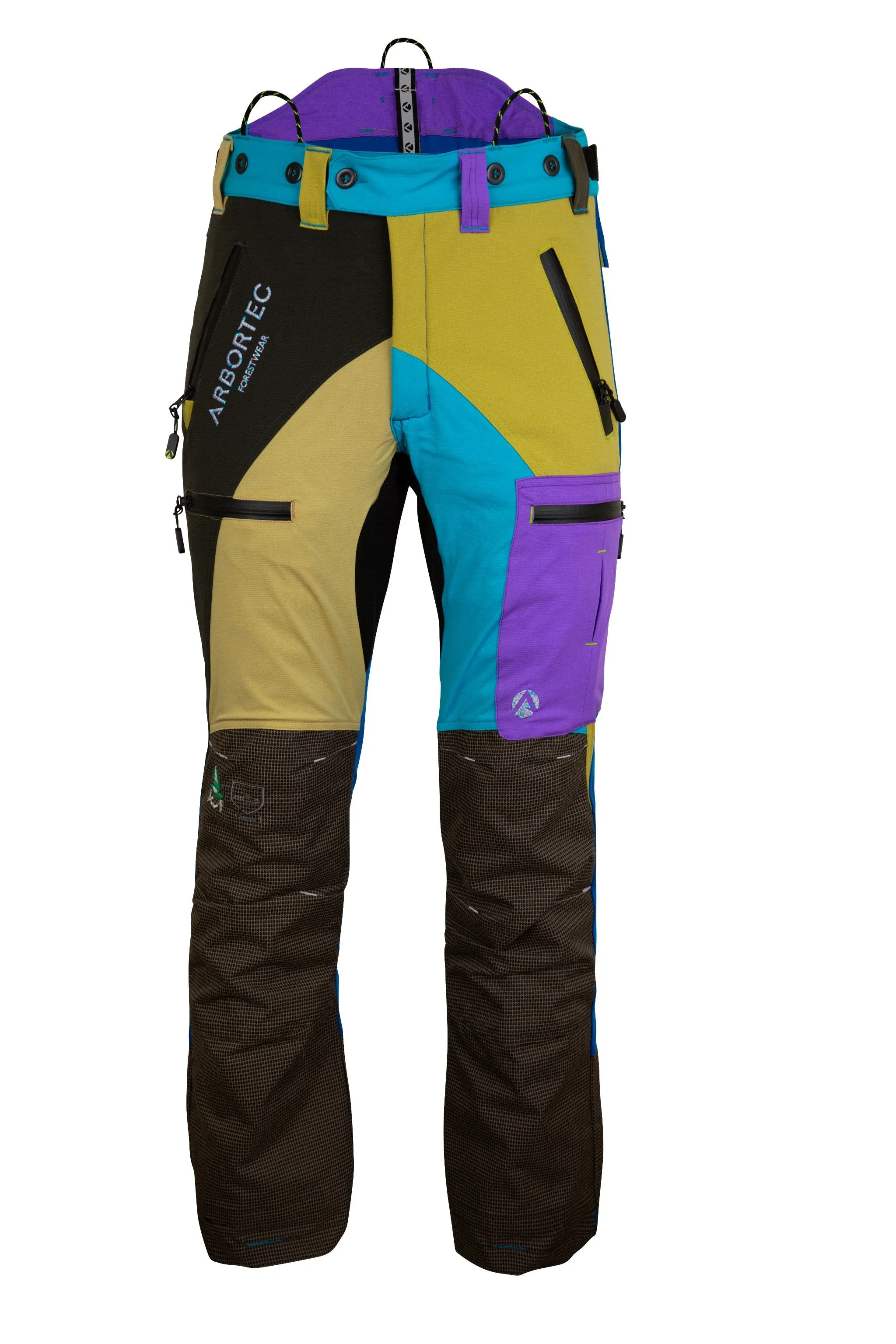 AT4060 Breatheflex Pro Chainsaw Pants Design A Class 1 - Pastel Multi-Color