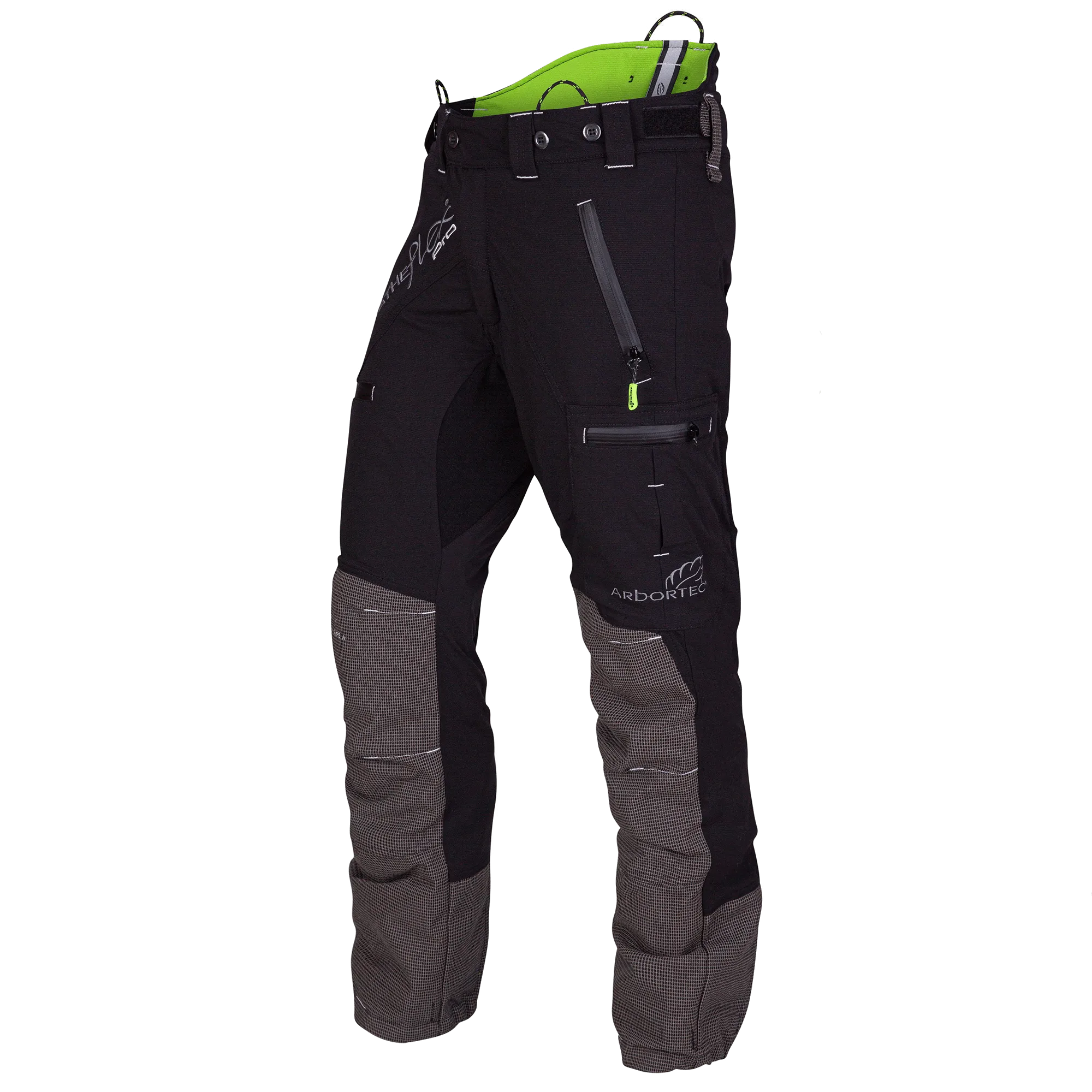 AT4060 Breatheflex Pro Chainsaw Trousers Design A Class 1 - Black