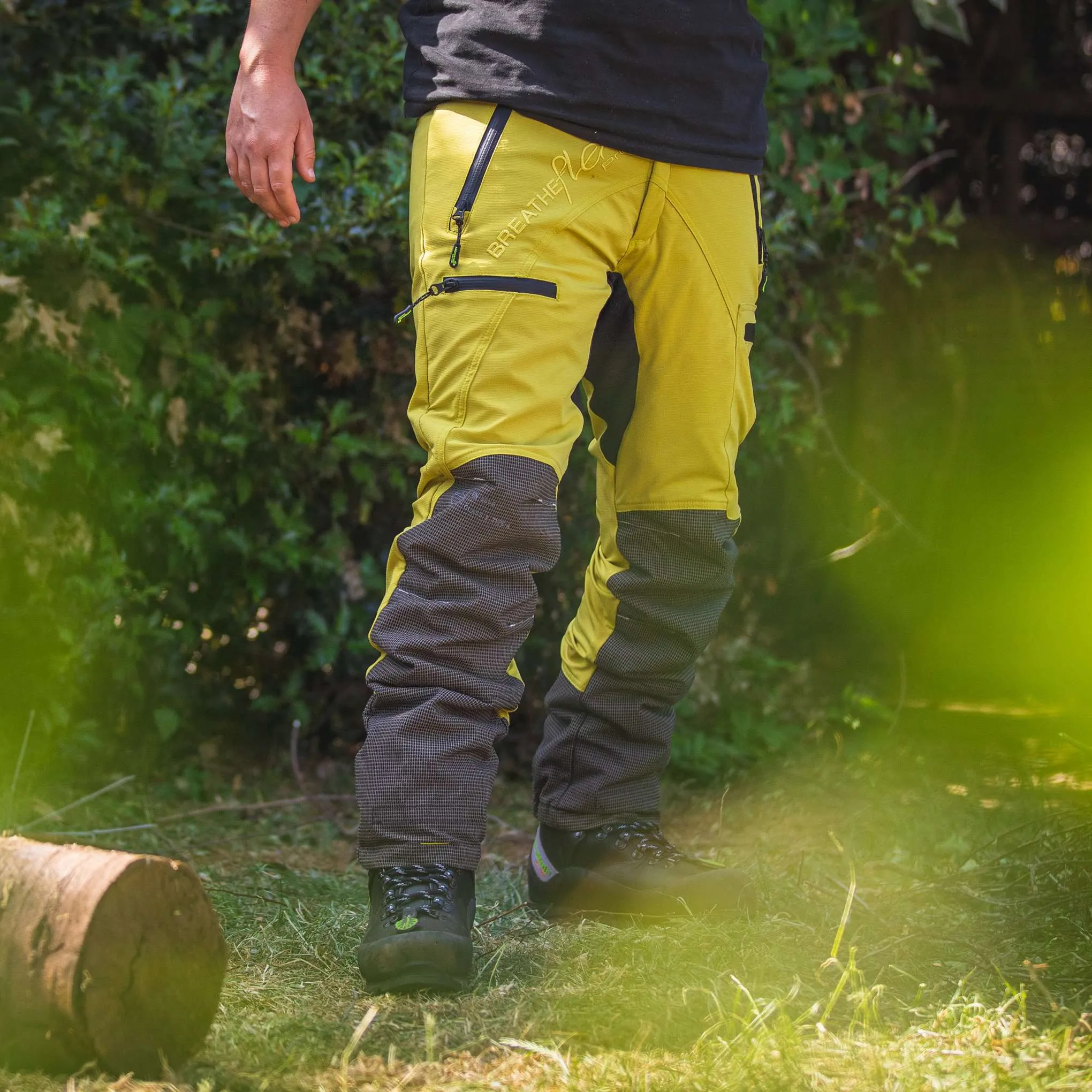 AT4060 Breatheflex Pro Chainsaw Trousers Design A Class 1 - Citrine