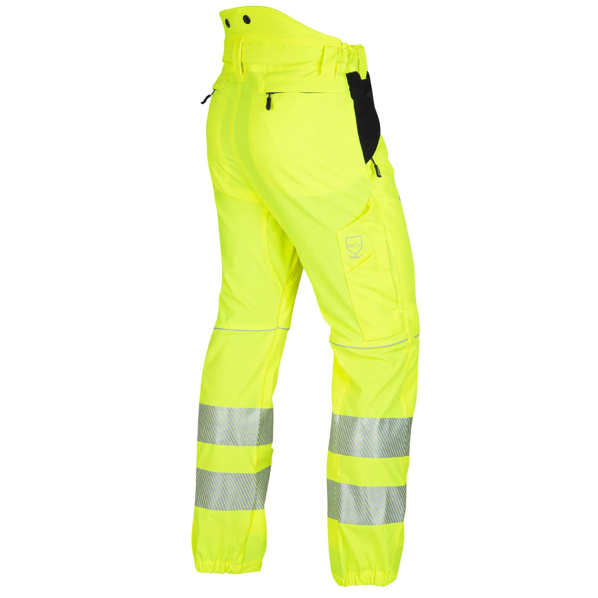 ATHV4050 Breatheflex Chainsaw Trousers Design C Class 1 - Hi-Vis Yellow