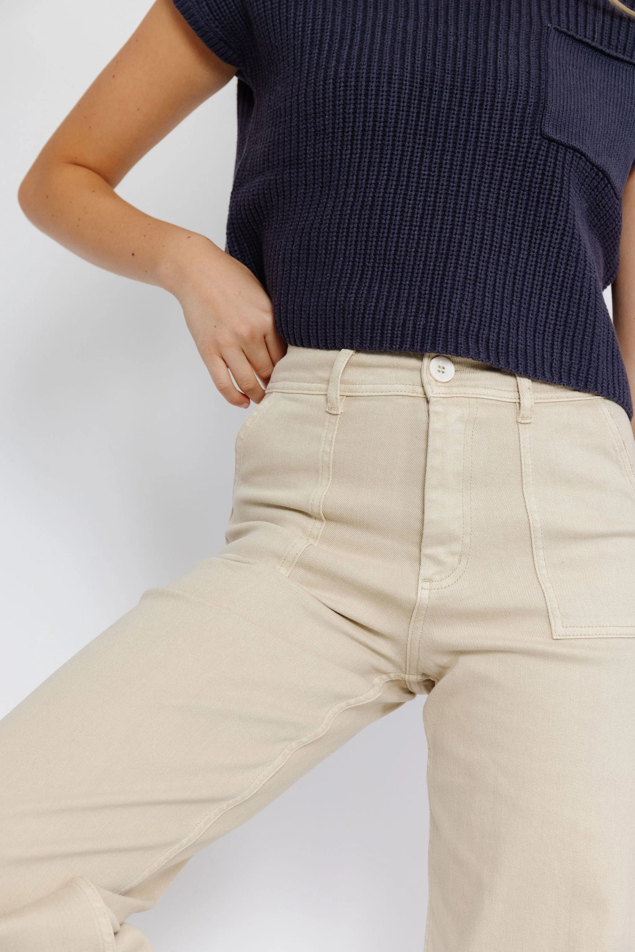 Aydin Pant in Beige