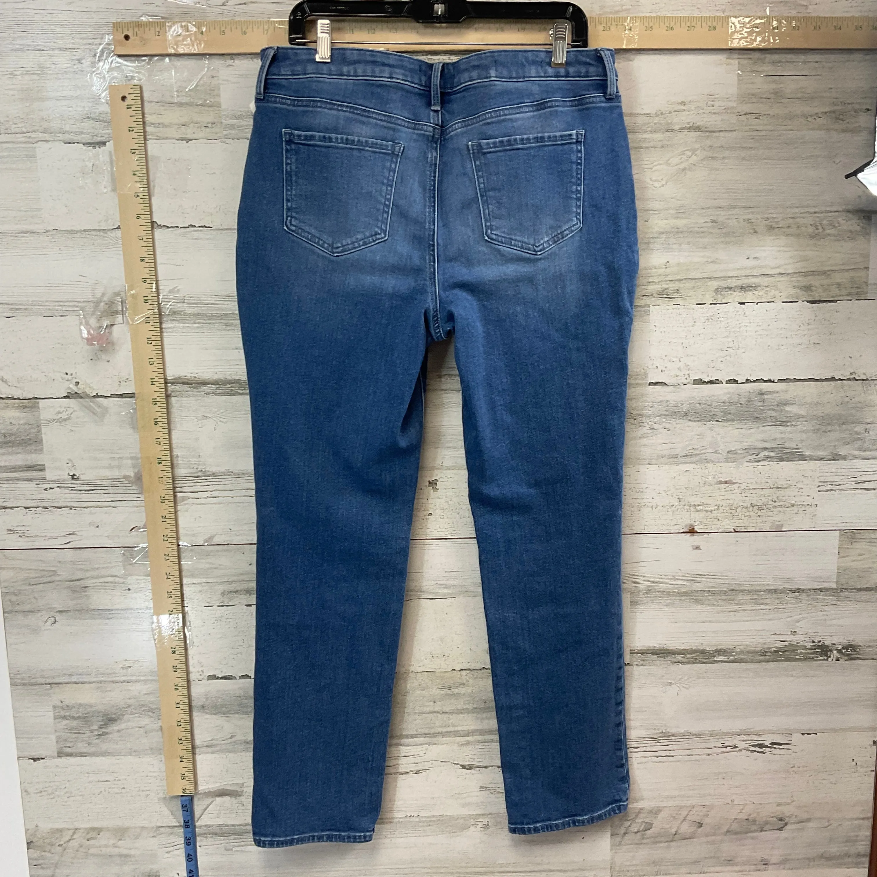 Blue Denim Jeans Straight Not Your Daughters Jeans, Size 10