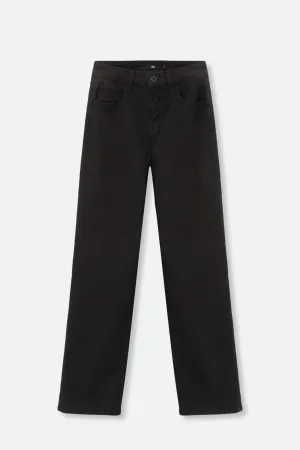 BOOT-CUT FIVE POCKET PANT IN GARMENT DYE STRETCH DENIM