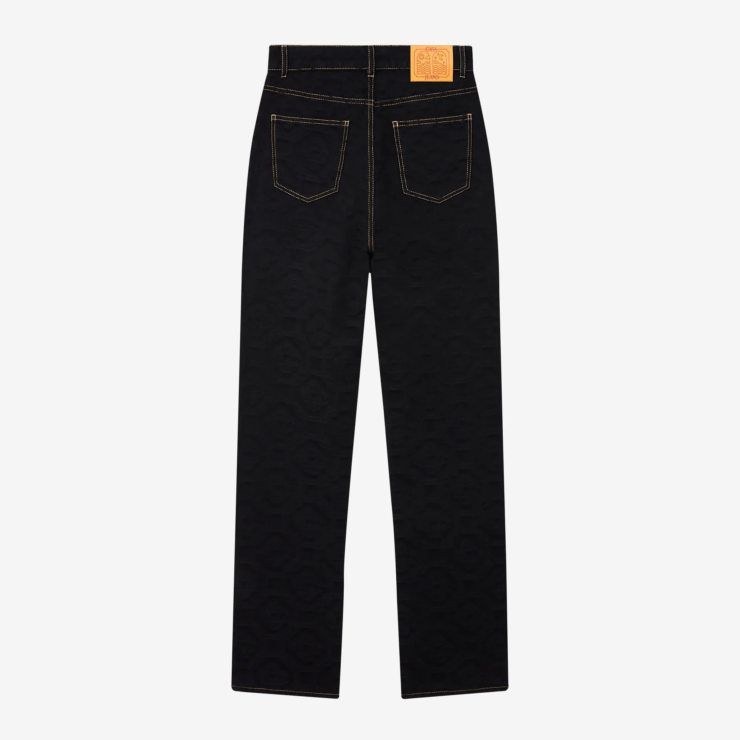 Casablanca Jacquard Denim Jeans