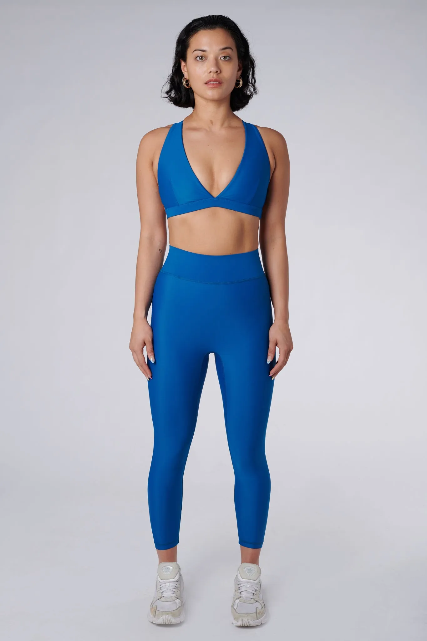 Cora Compression Leggings | Recycled Nylon | Aegean