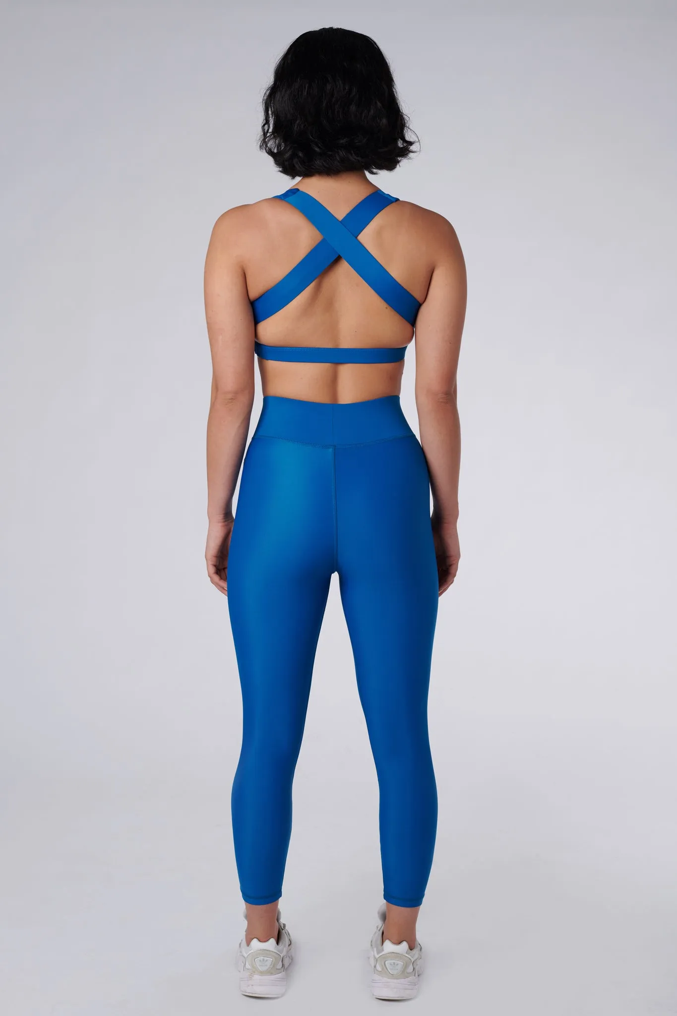 Cora Compression Leggings | Recycled Nylon | Aegean