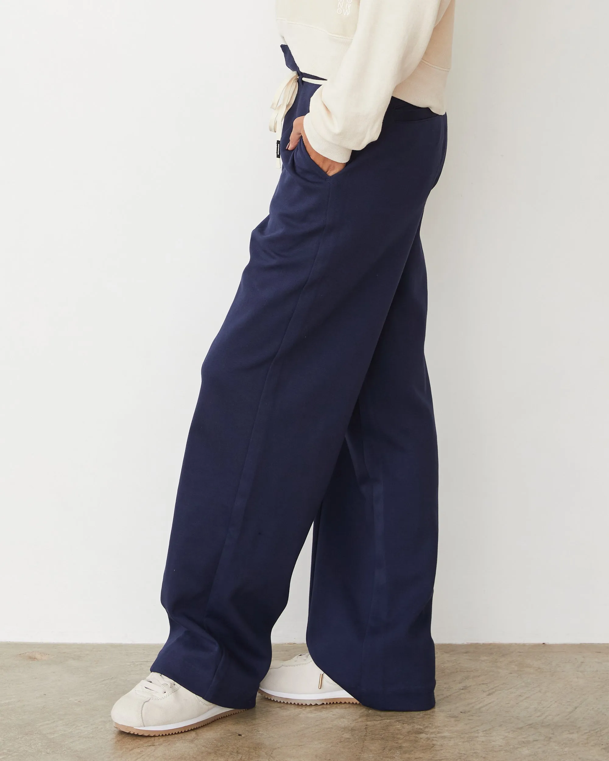 Cotton Knit Trousers