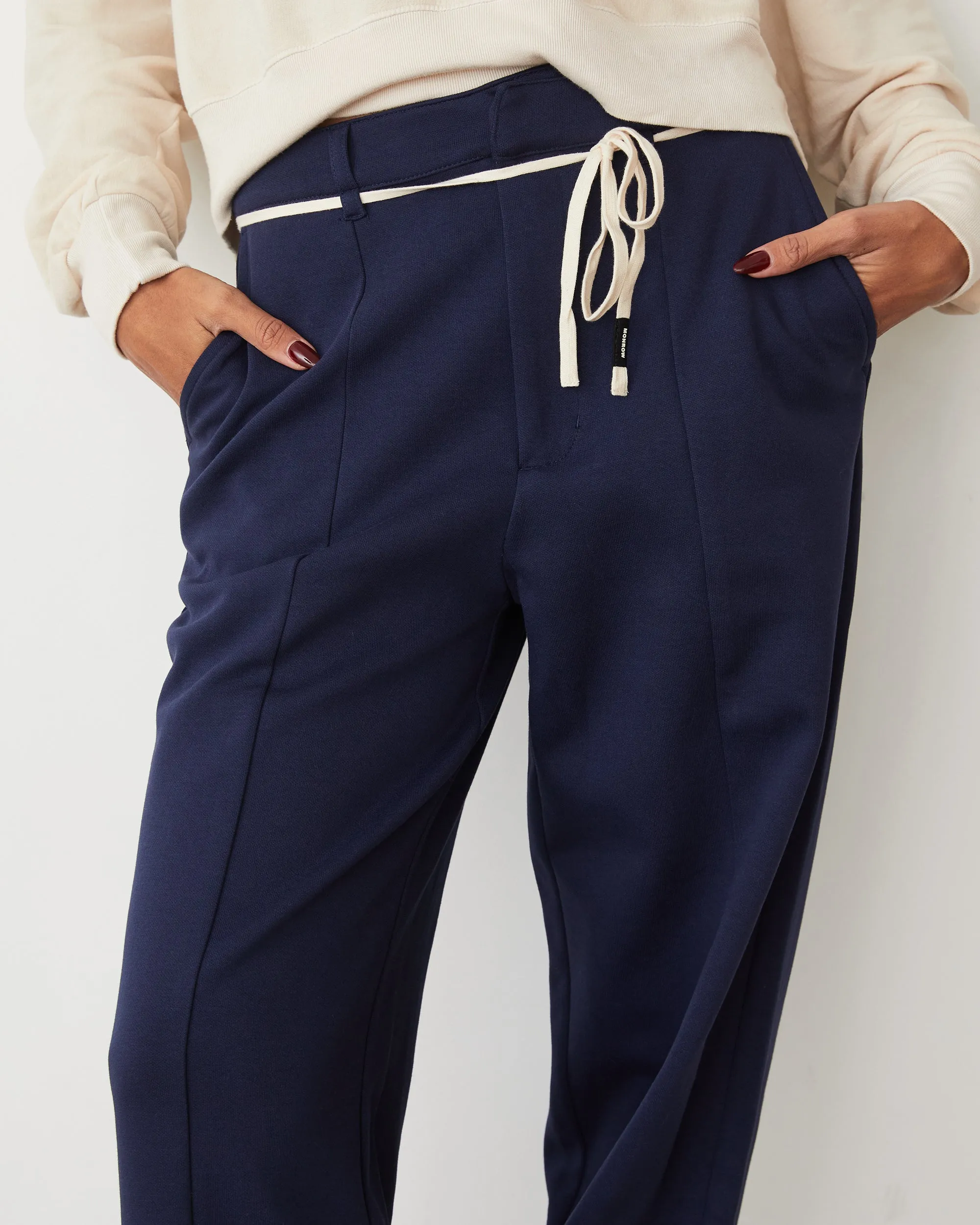 Cotton Knit Trousers