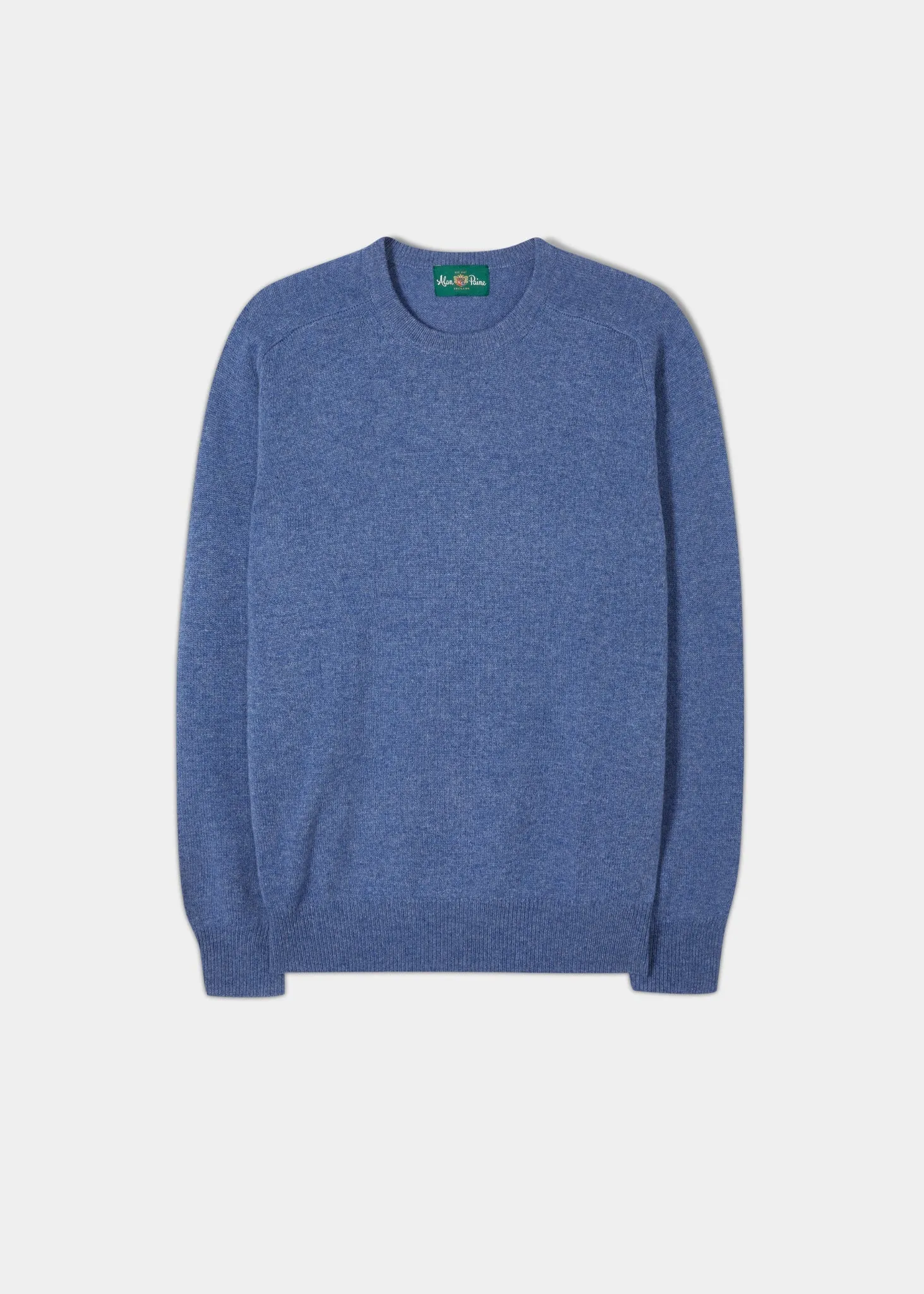 Dorset Men's Lambswool Jumper in Jeans - Classic Fit