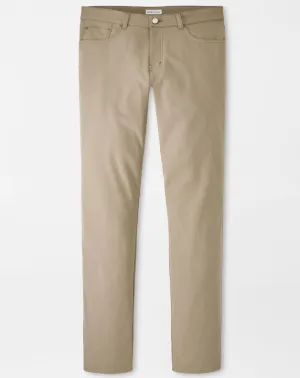 eb66 Performance Five-Pocket Pant in Dark Sand by Peter Millar