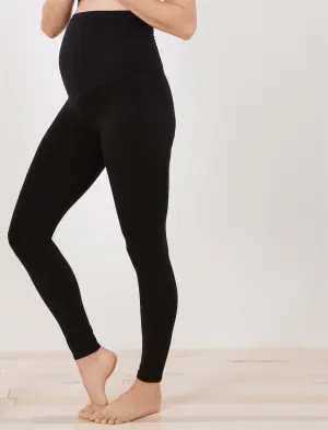 Essential Stretch Secret Fit Belly Maternity Leggings in Black