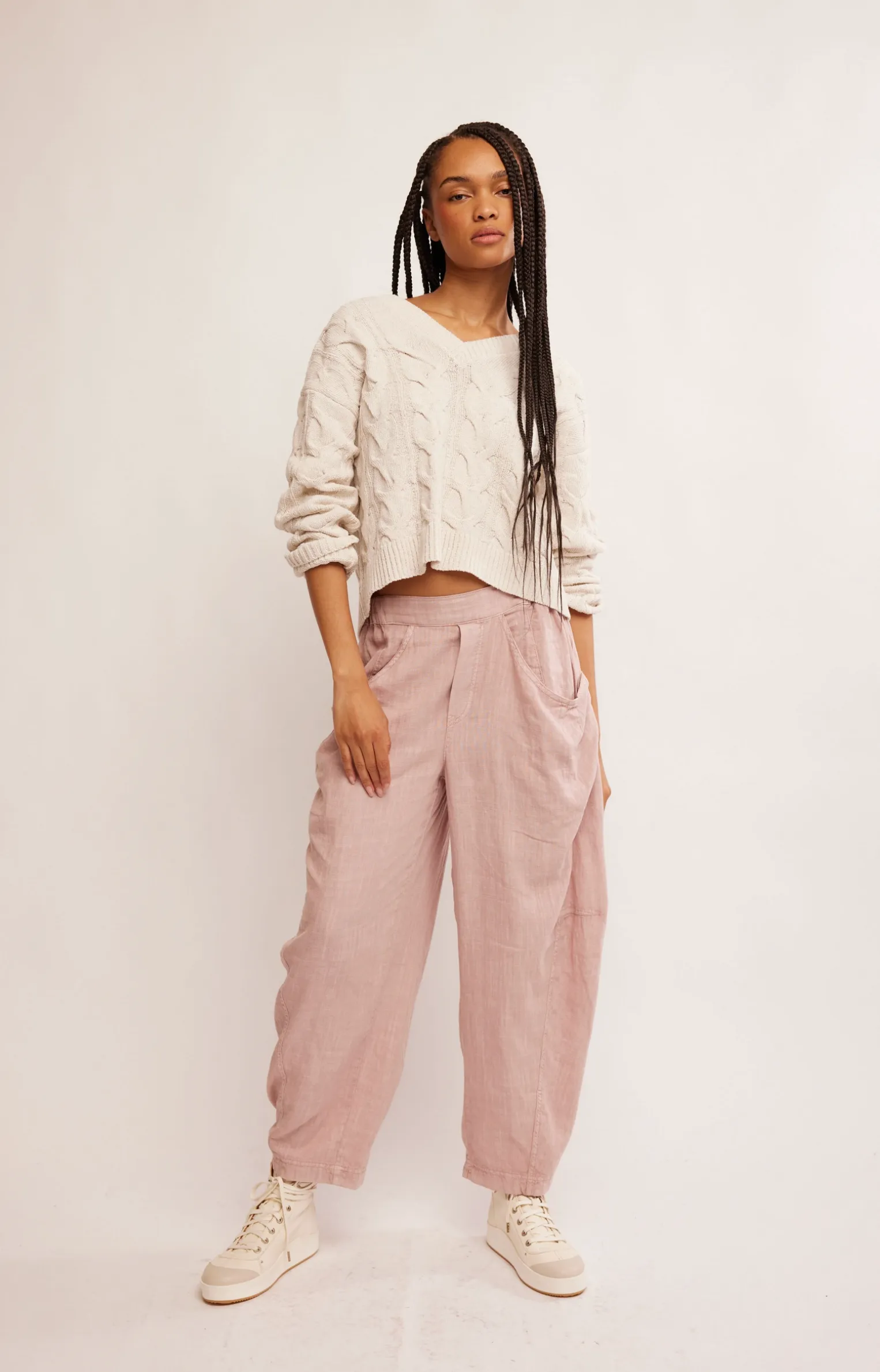 Free People High Road Pull On Barrel Pant