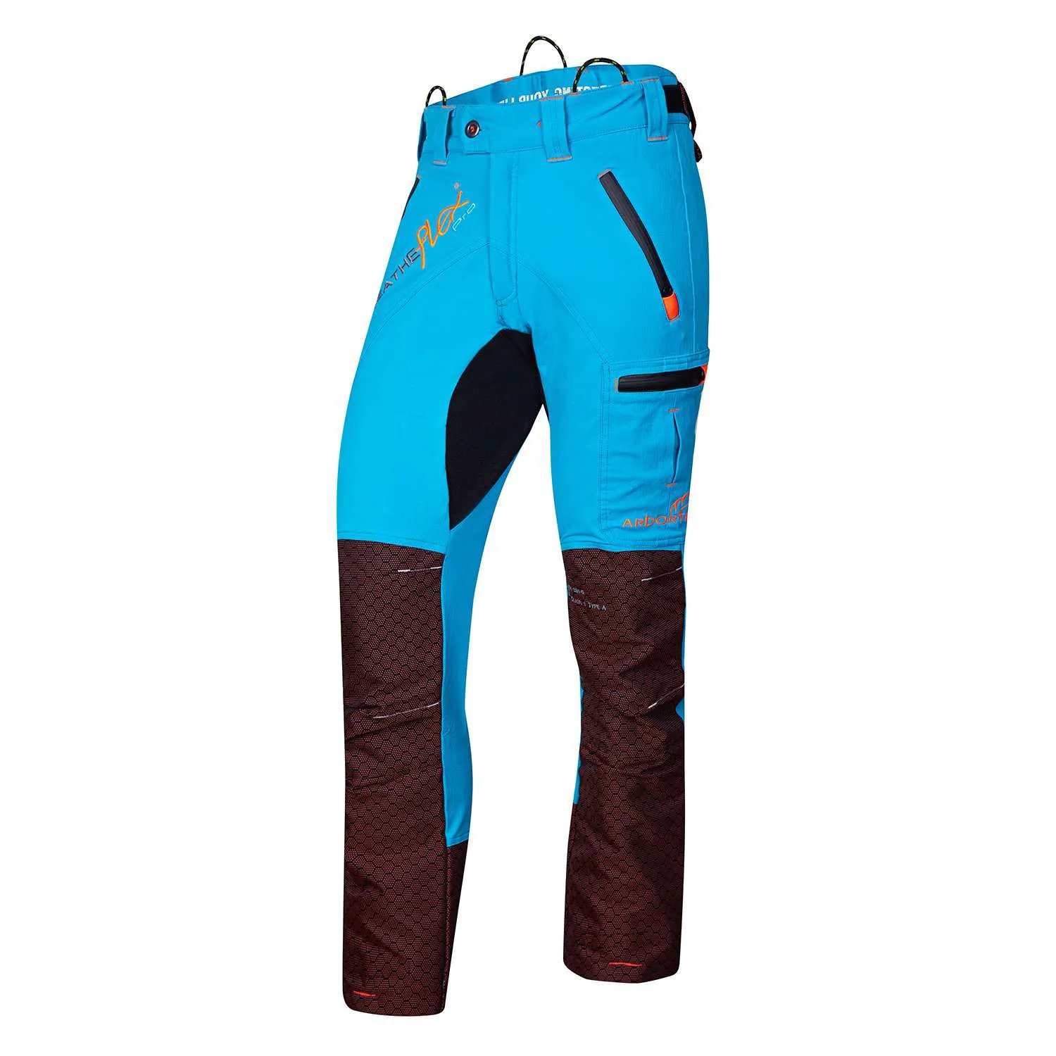 Freestyle Chainsaw Trousers Design C Class 1 - Aqua - AT4071