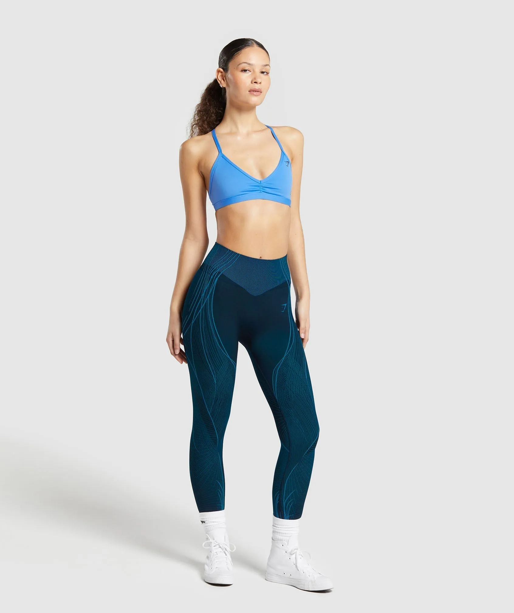 GS x Analis Leggings - Midnight Blue/Lats Blue