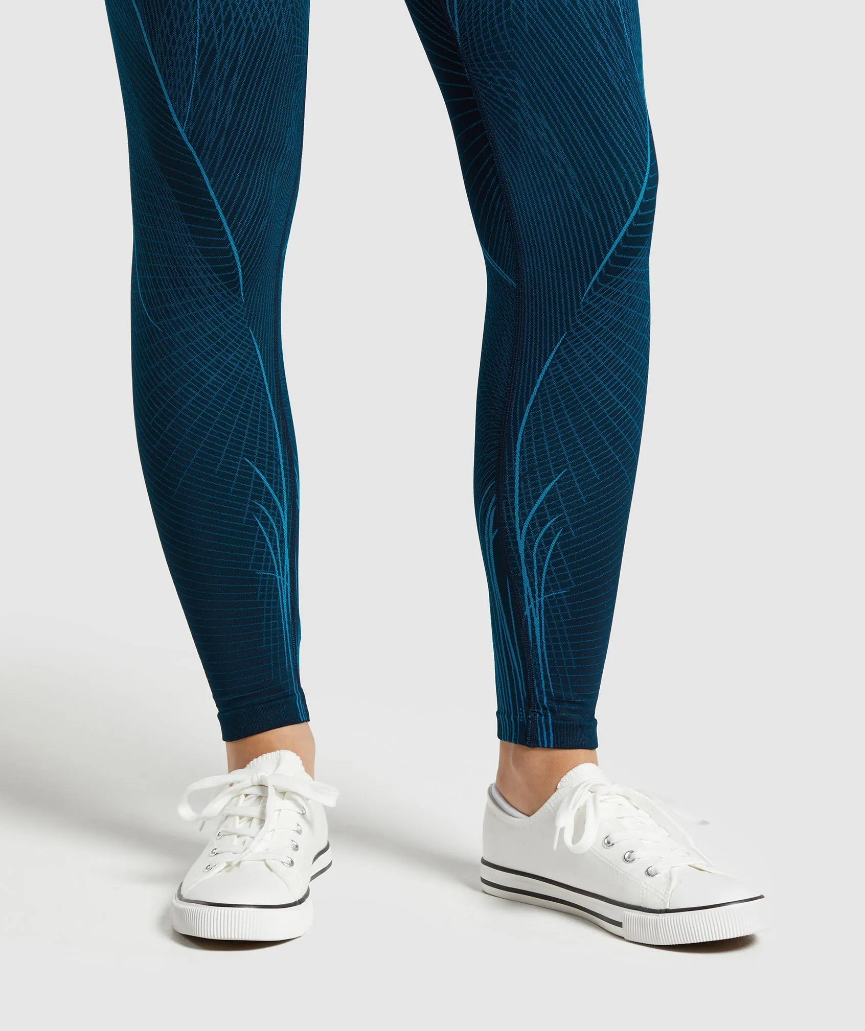 GS x Analis Leggings - Midnight Blue/Lats Blue