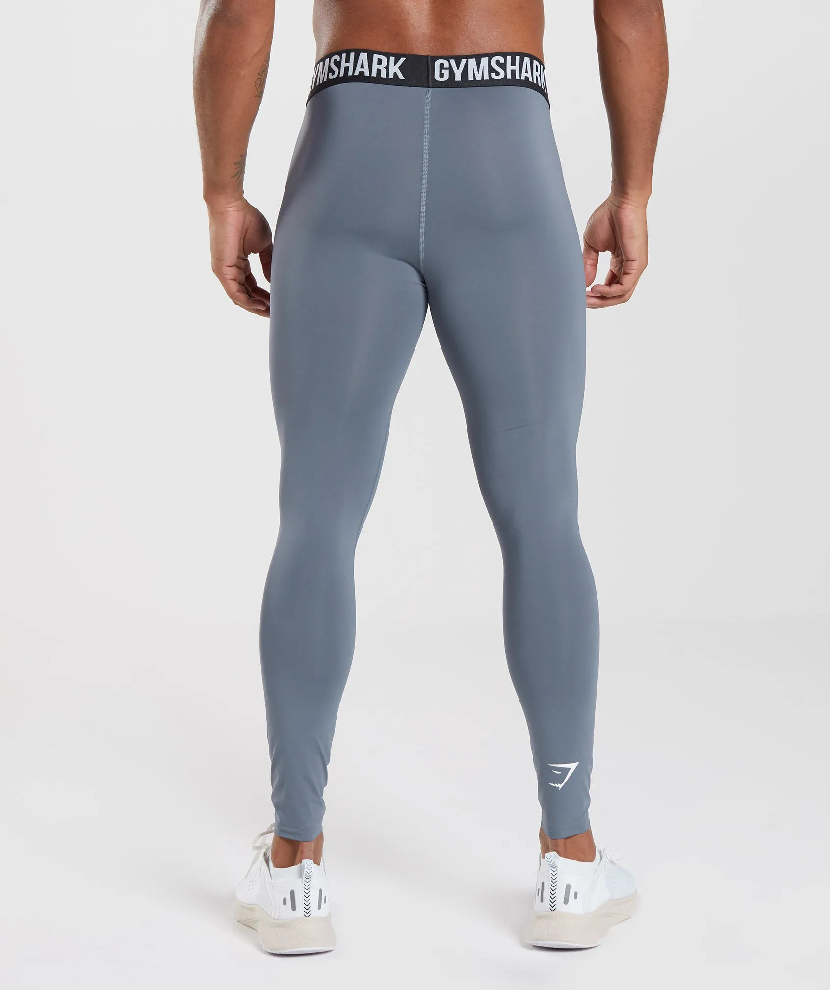 Gymshark Element Baselayer Leggings - Evening Blue