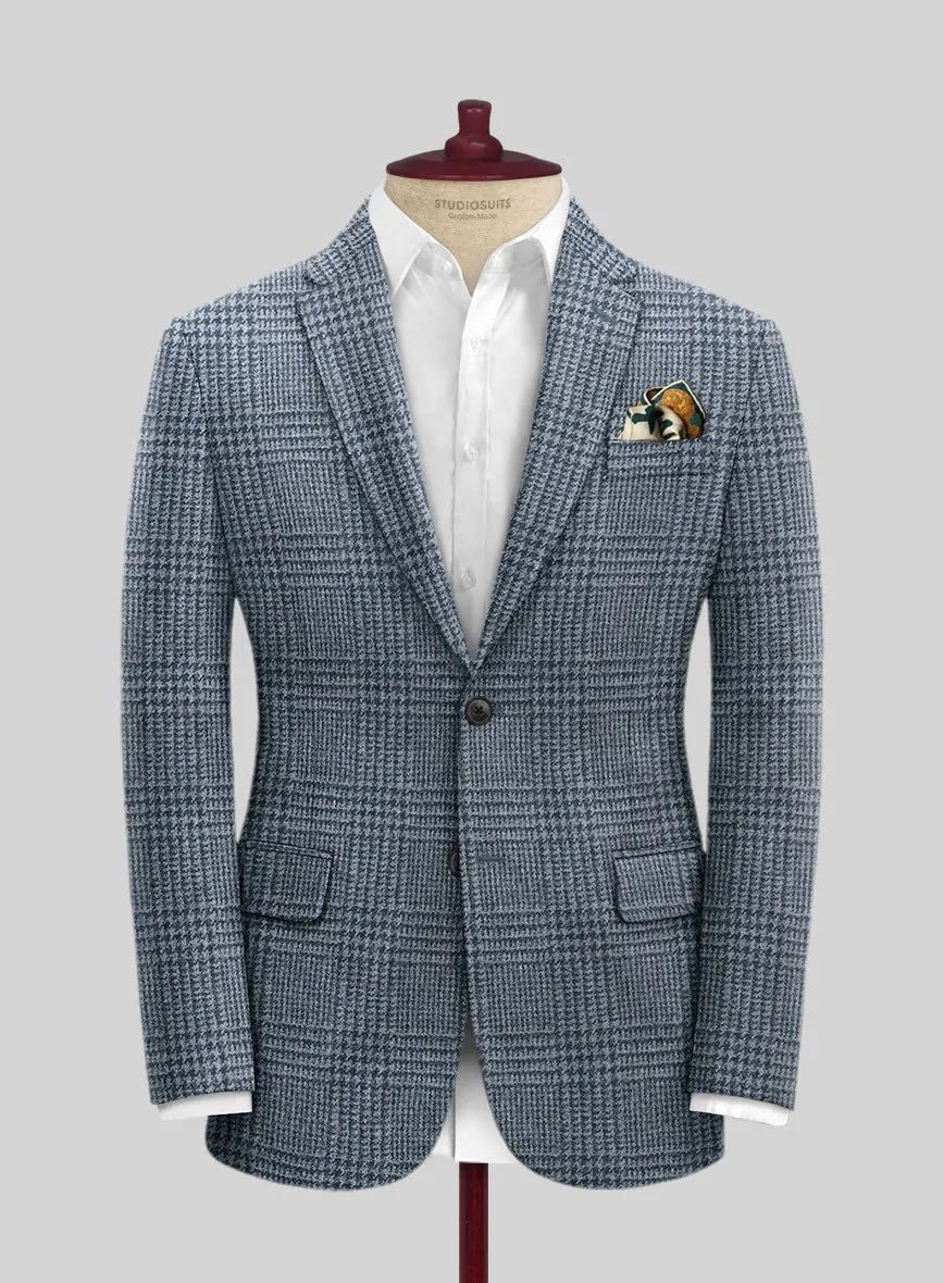 Harris Tweed Blue Glen Suit