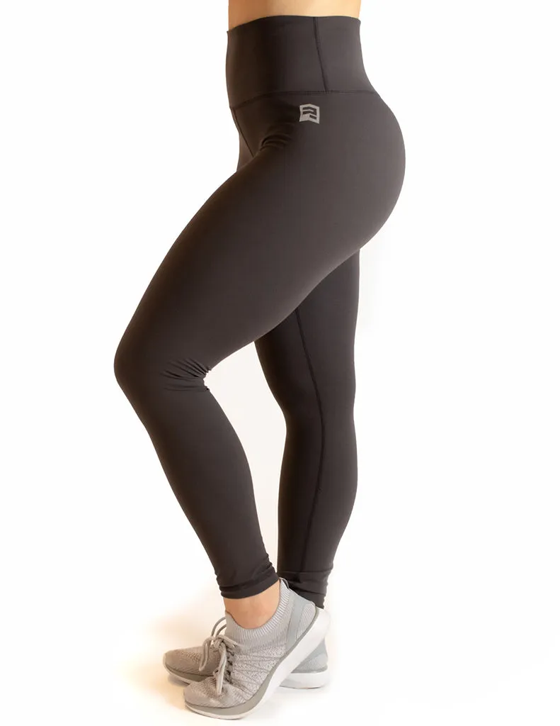 HIGH RISE SUPER SOFT LEGGINGS - DARK GREY