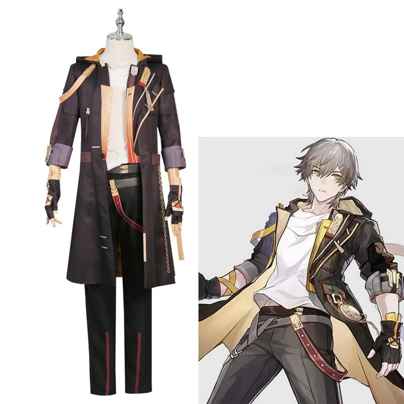 Honkai: Star Rail Male Cosplay Costume Gameplay Battle Uniform Halloween Party Suit