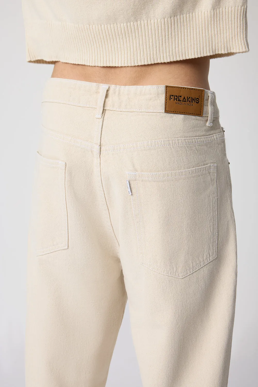 Ivory Men's Straight Fit Jeans