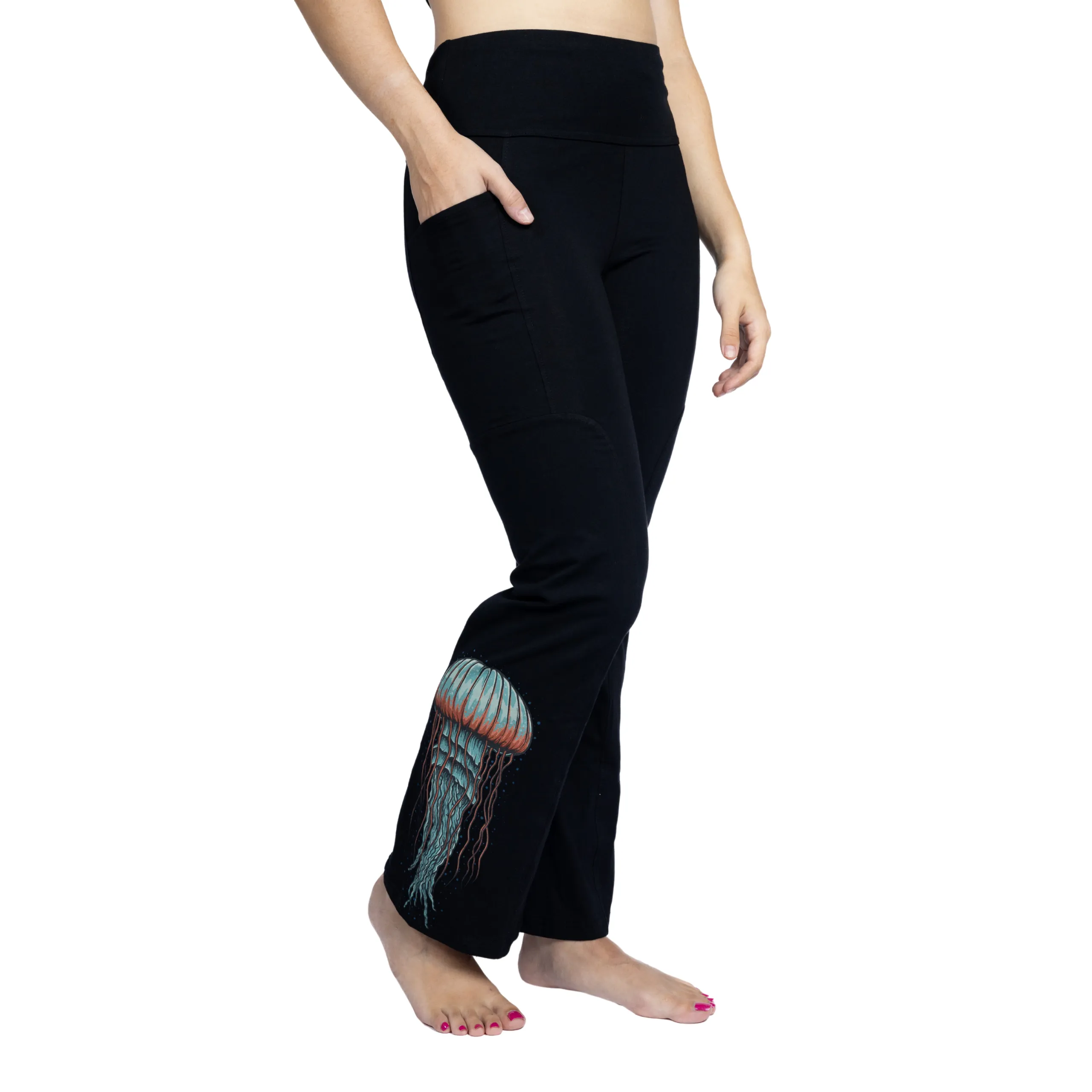 Jellyfish Yoga Pants with Pockets