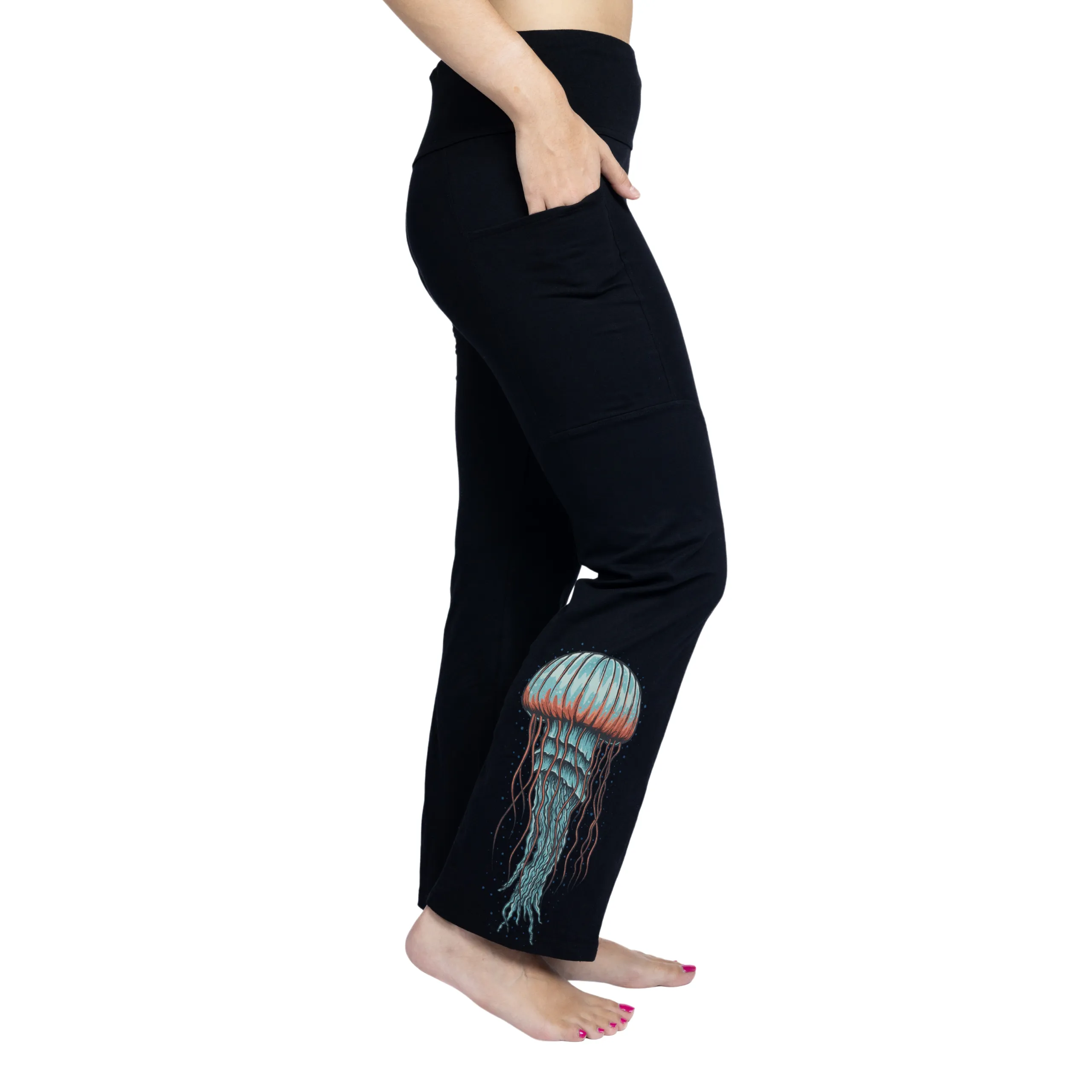 Jellyfish Yoga Pants with Pockets