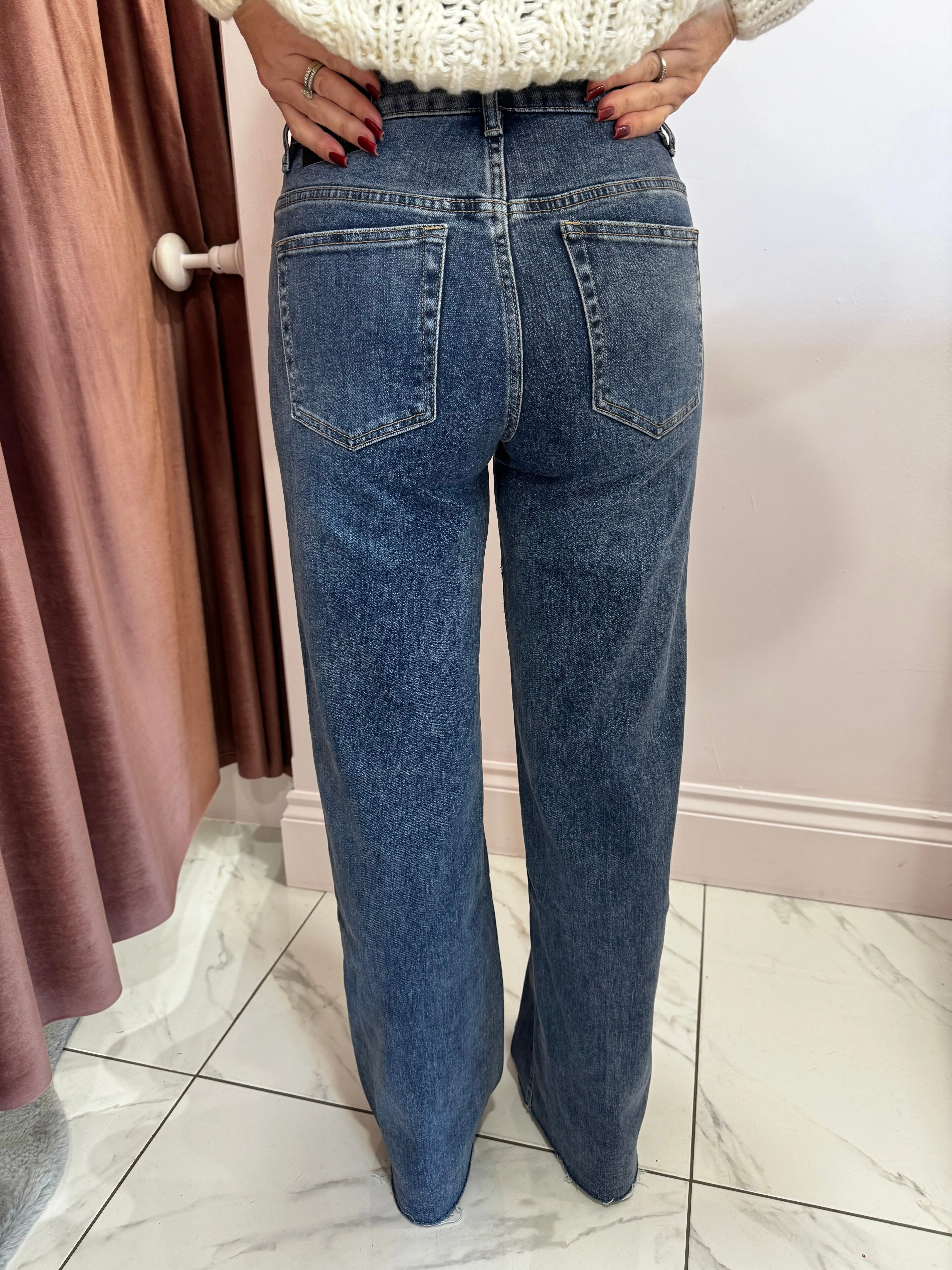 Kelly Dad Fit Stretch Jeans