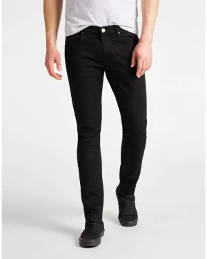 Lee Luke Slim Tapered Mens Jeans - Clean Black