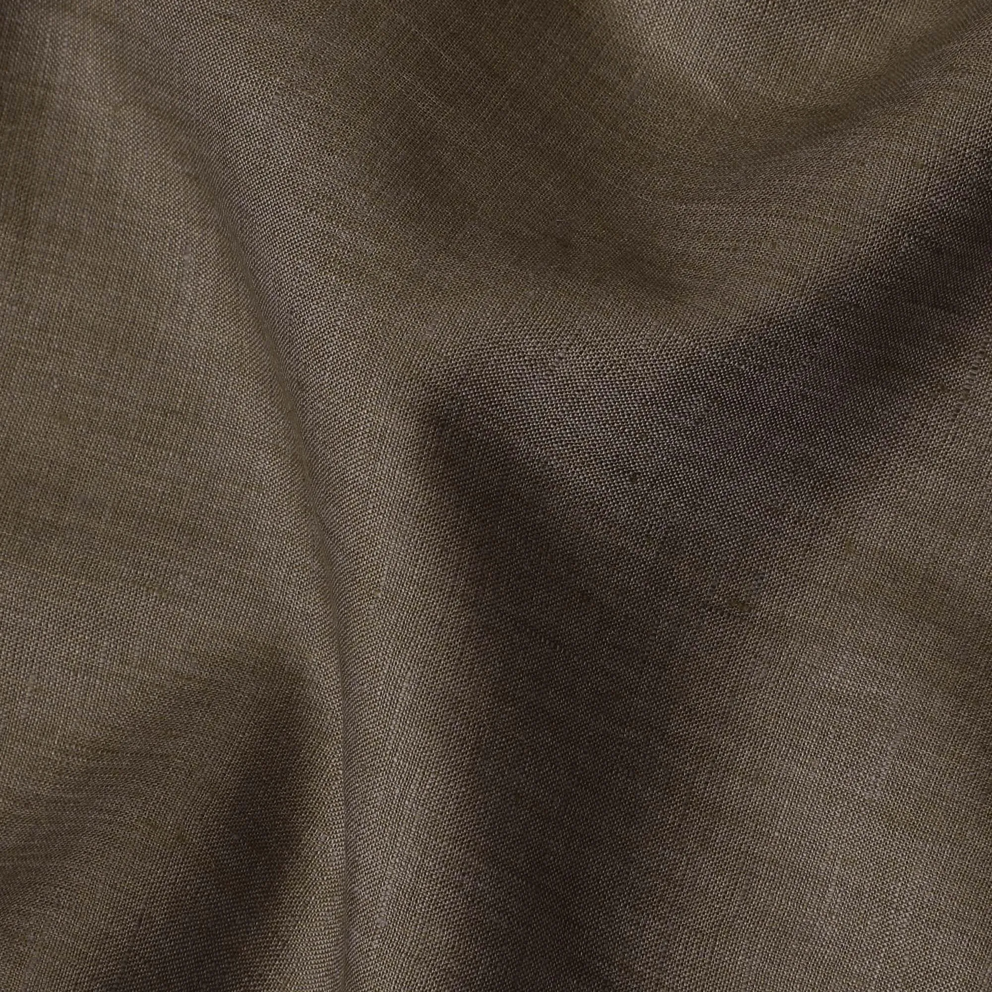 Light olive Plain Premium pure linen fabric 60Lea-D16272