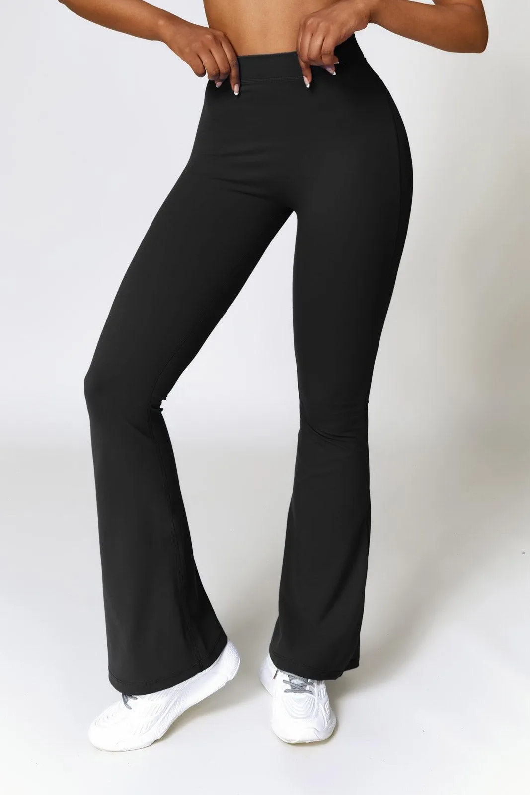 Lilah Flare Leggings - Black (FINAL SALE)