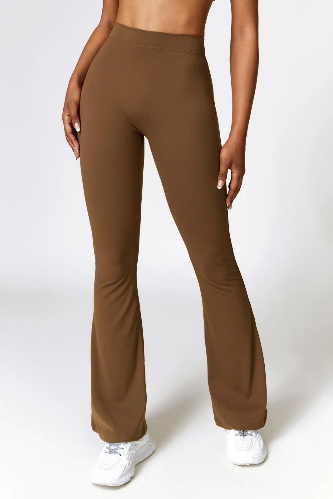 Lilah Flare Leggings - Mocha (FINAL SALE)