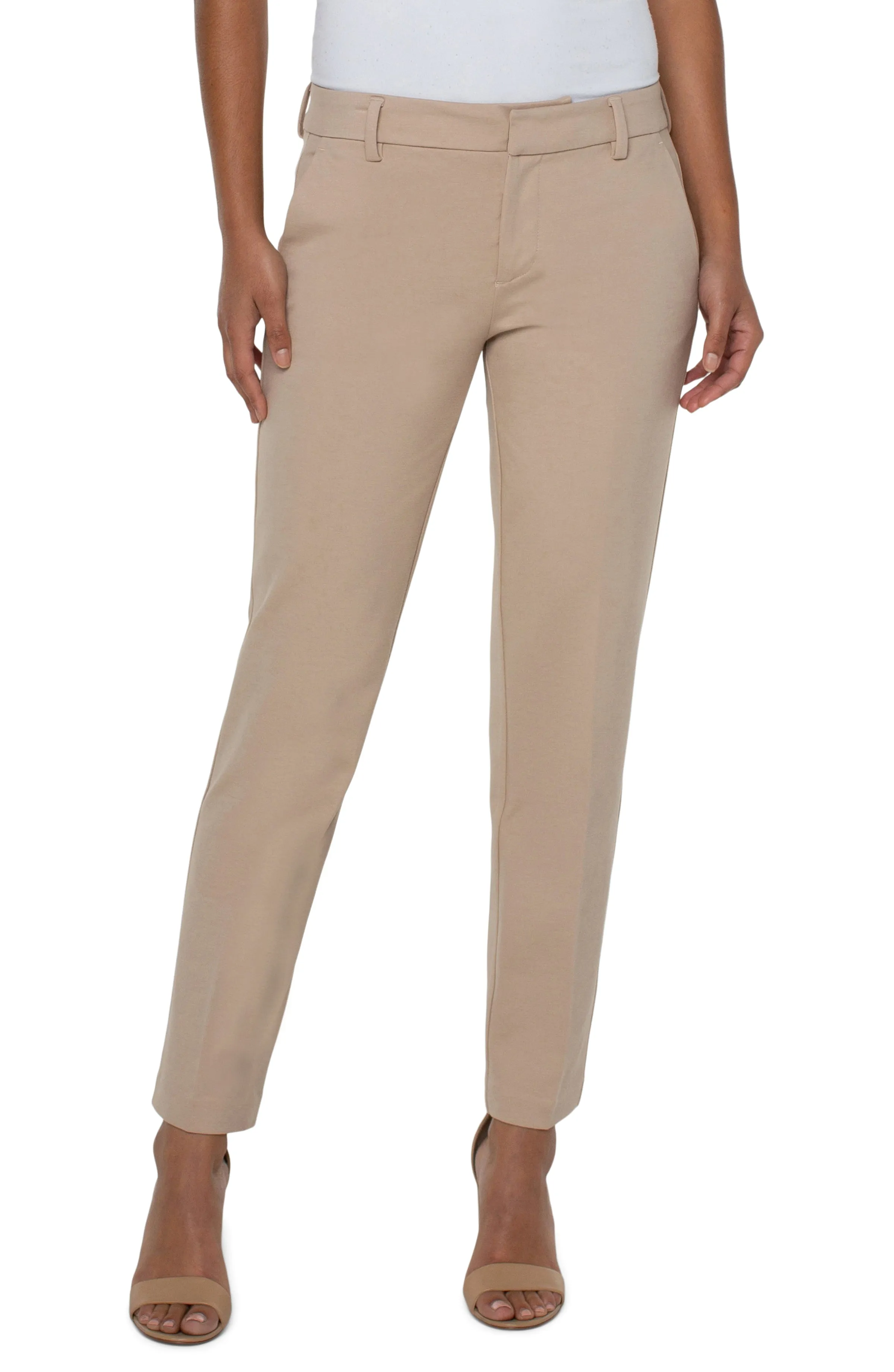 Liverpool Kelsey Trouser 29" inseam (Biscuit Tan)