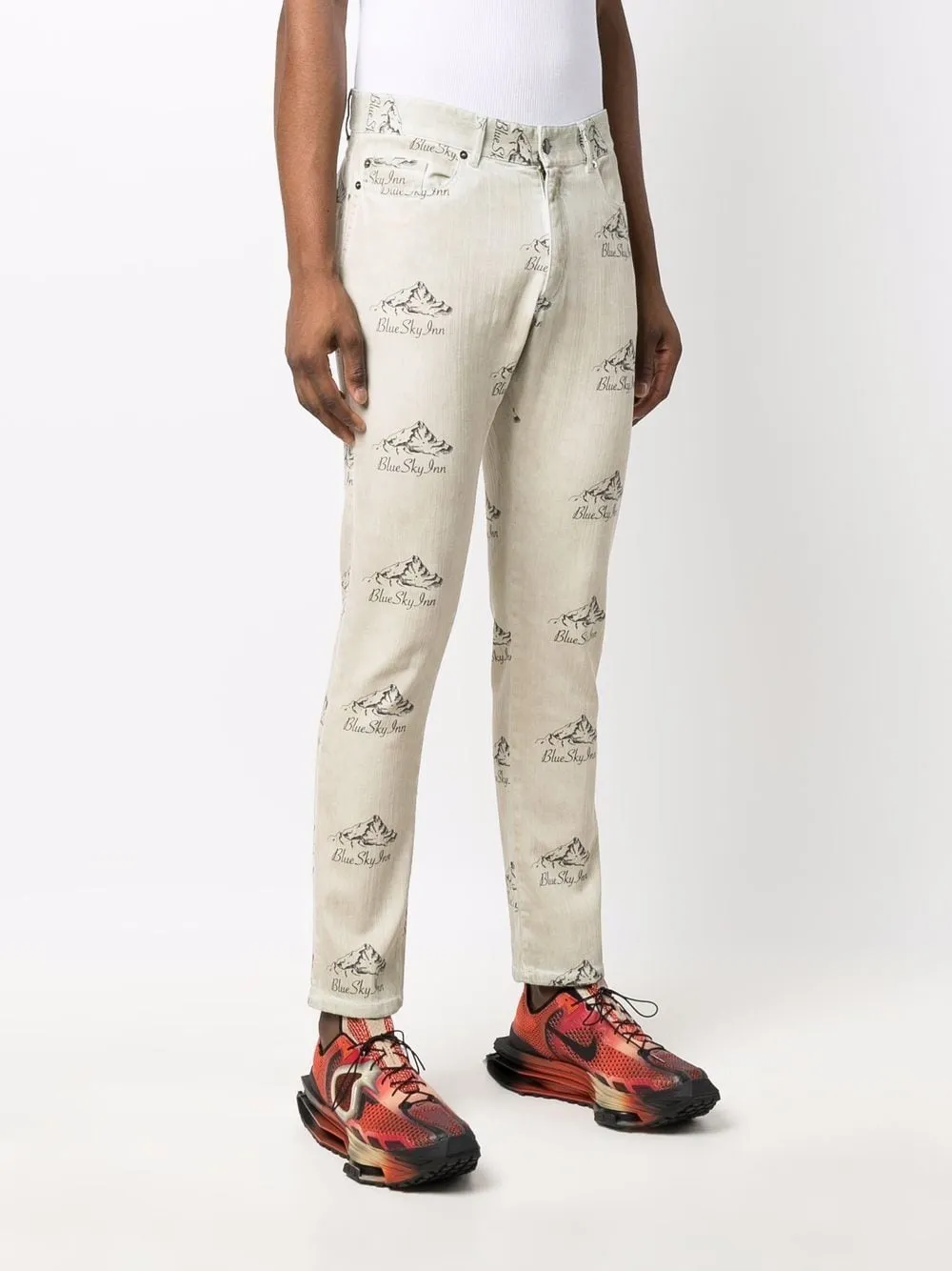 Logo Print Trousers