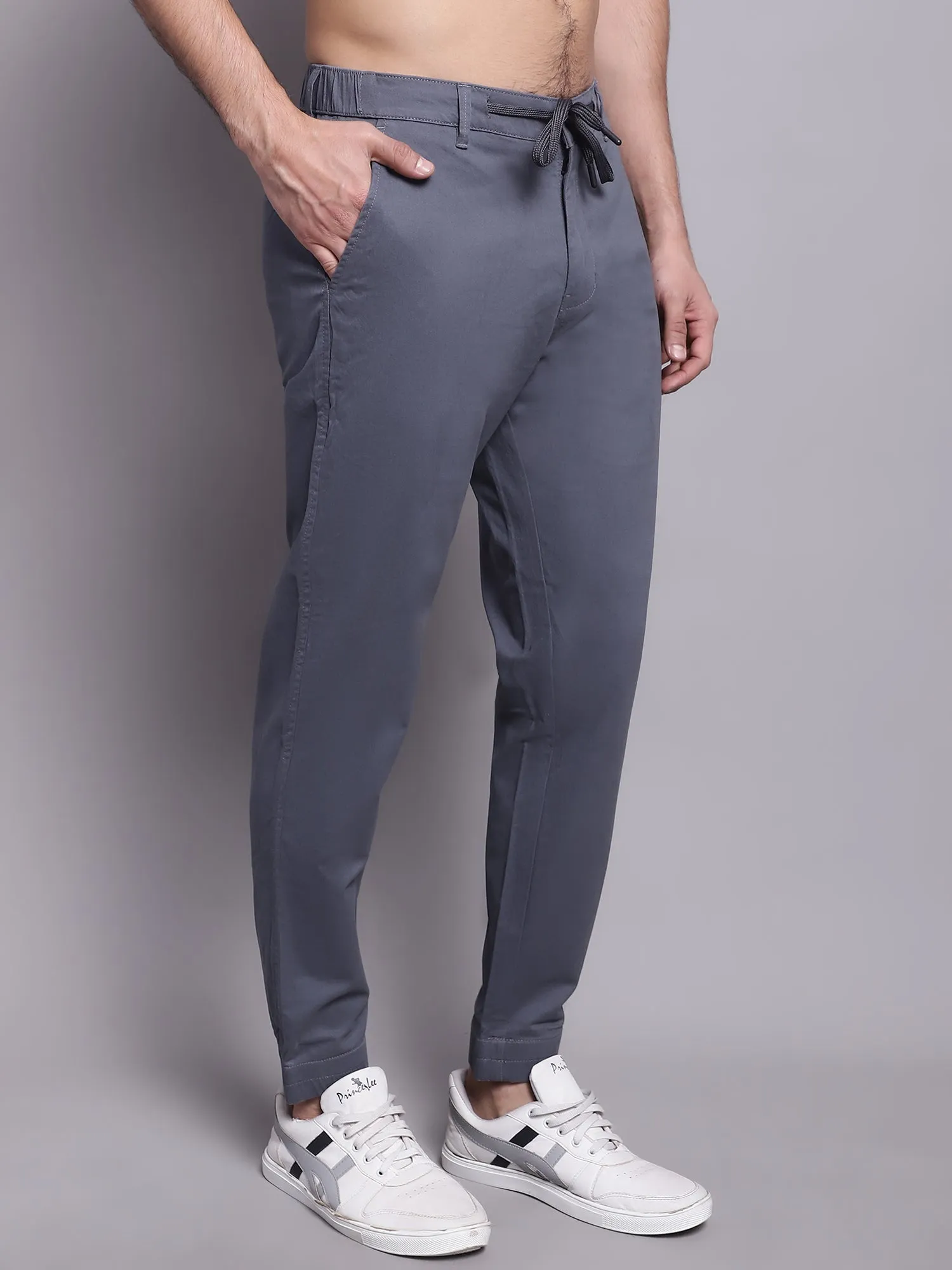 Men Grey Casual Jogger