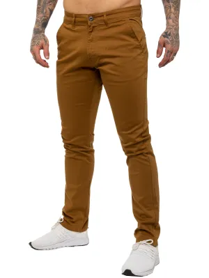 Mens Chinos Slim Fit Stretch Jeans | Enzo Designer Menswear