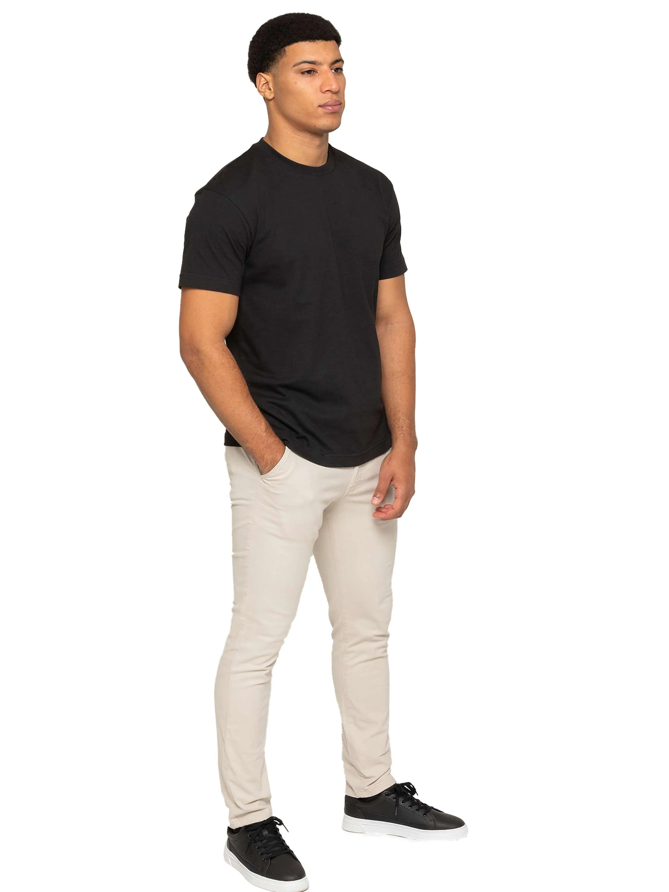 Mens Chinos Slim Fit Stretch Jeans | Enzo Designer Menswear