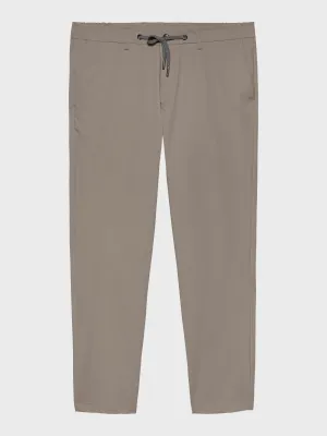 MERSINO MILANO EDITION TAUPE DRAWSTRING TROUSERS - DESIGN IN ITALY