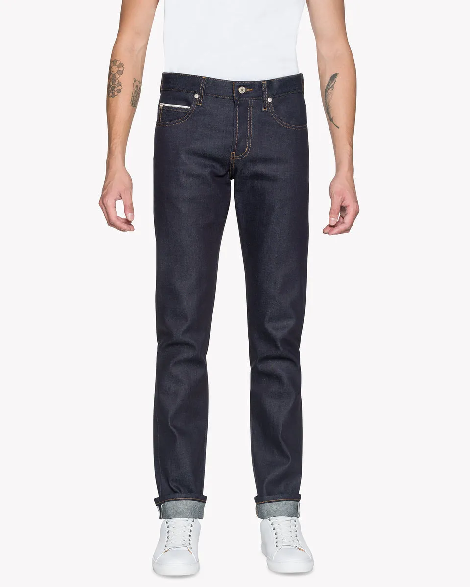 Naked & Famous Super Guy Skinny Mens Jeans - Nightshade Stretch Selvedge / Indigo