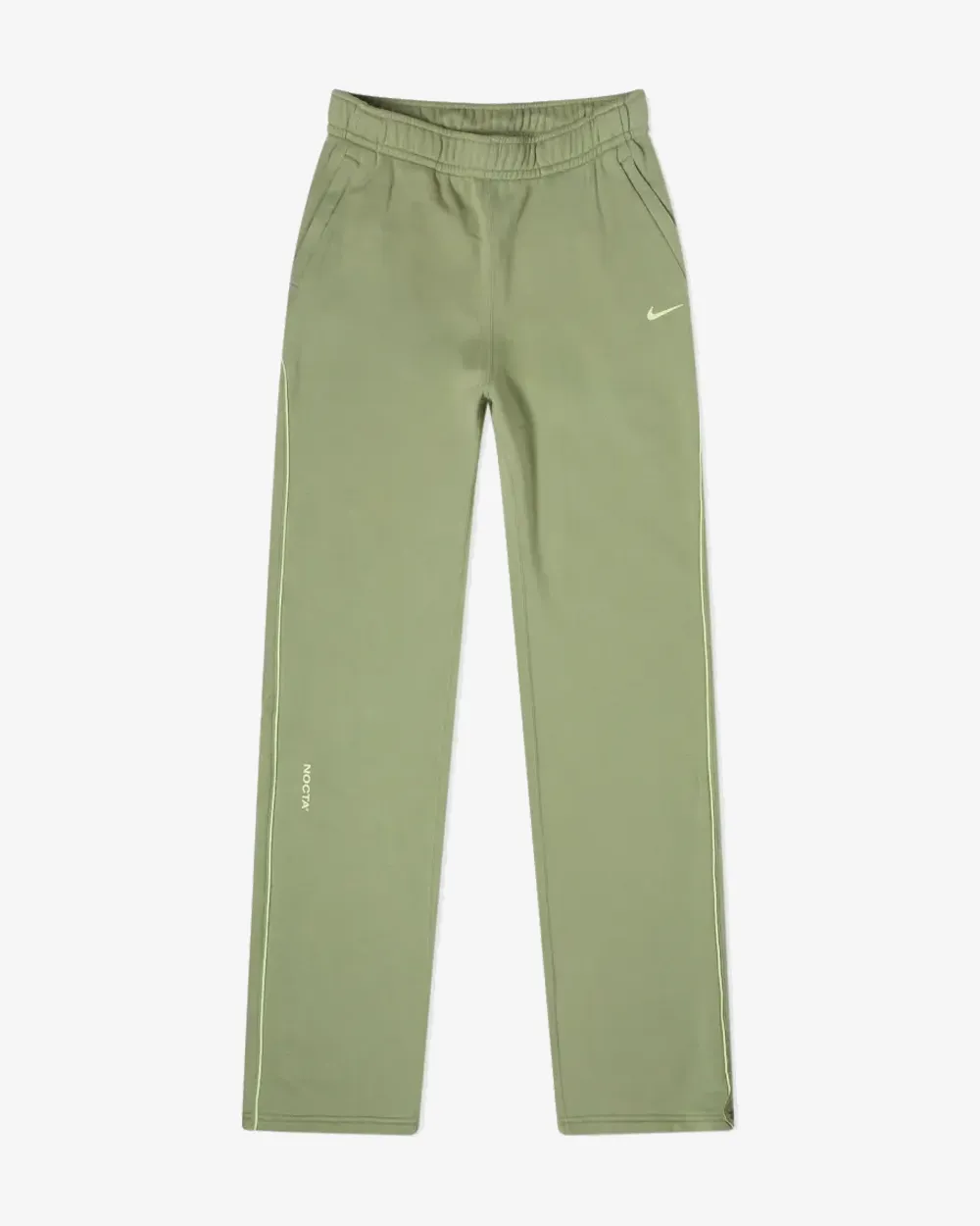 NIKE NOCTA FLEECE CS OPEN HEM OIL GREEN SWEATPANT (NEW)