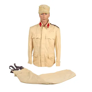 Original Austro-Hungarian WWI Enlisted Summerweight White Field Uniform Set With Cap - Dated 1917