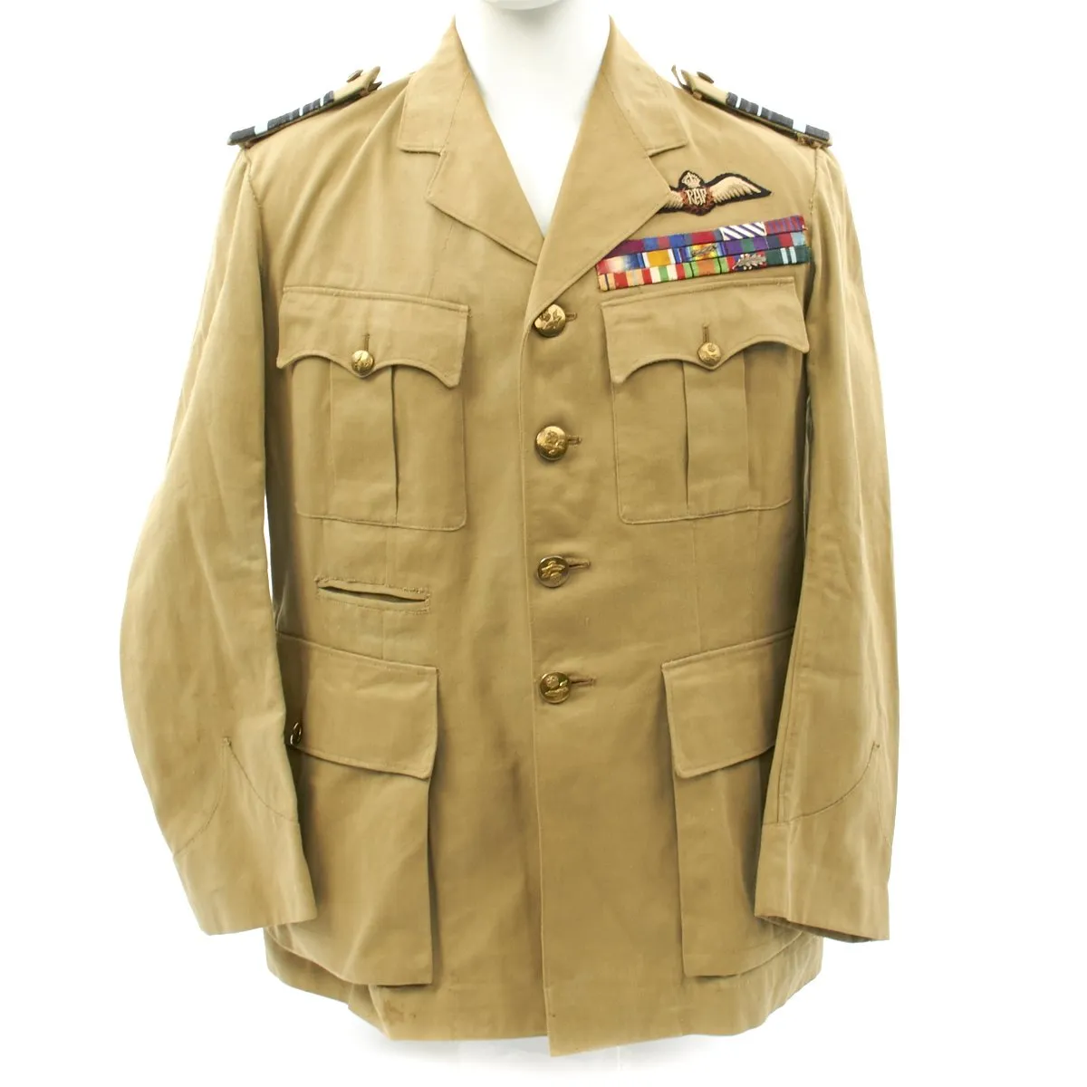 Original British Royal Air Force RAF Victoria Cross Air Chief Marshal Tropical Uniform of Unknown Identity