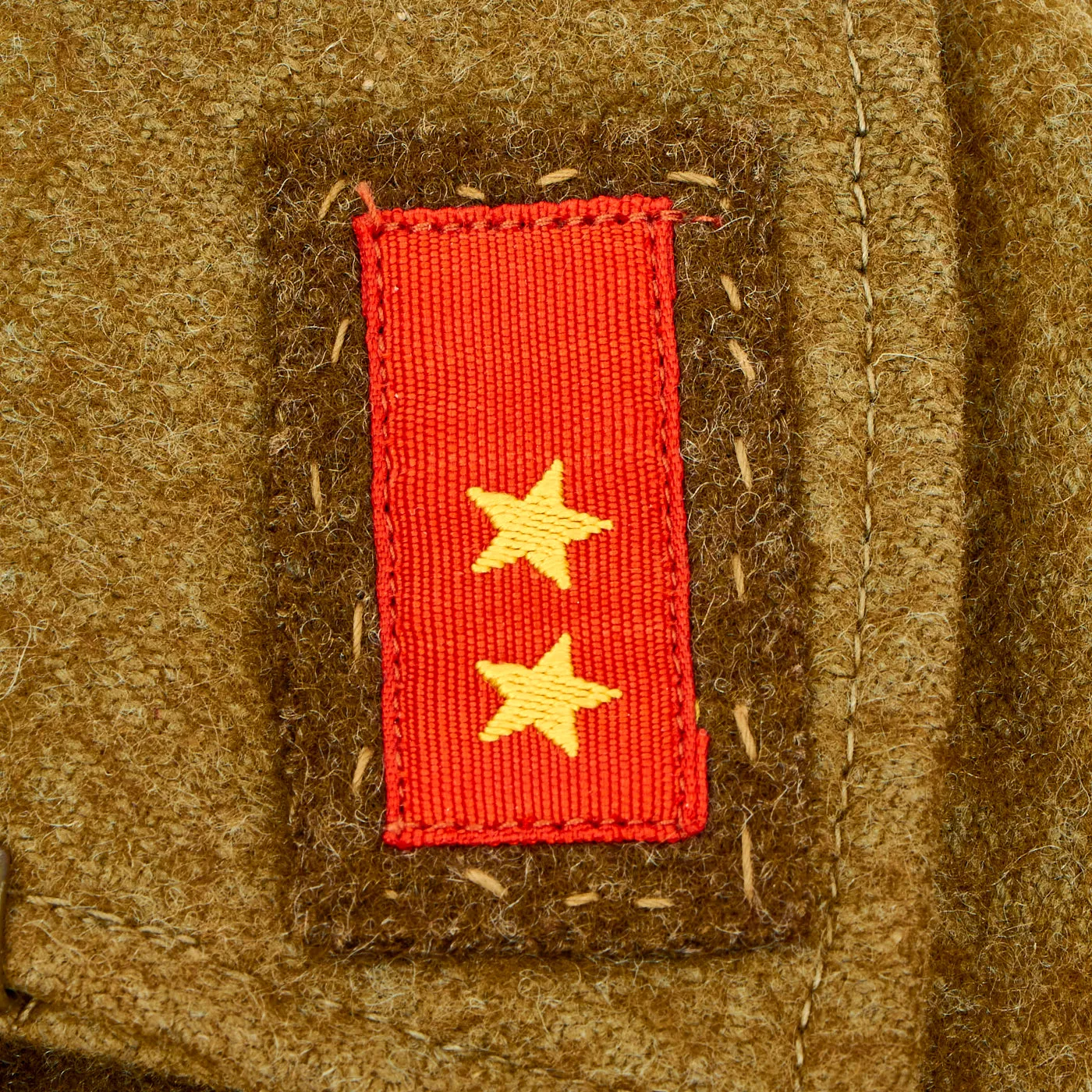 Original Japanese WWII Imperial Japanese Army Soldier First Class M1938 Winter Uniform Set dated 1940 - Jacket and Pants