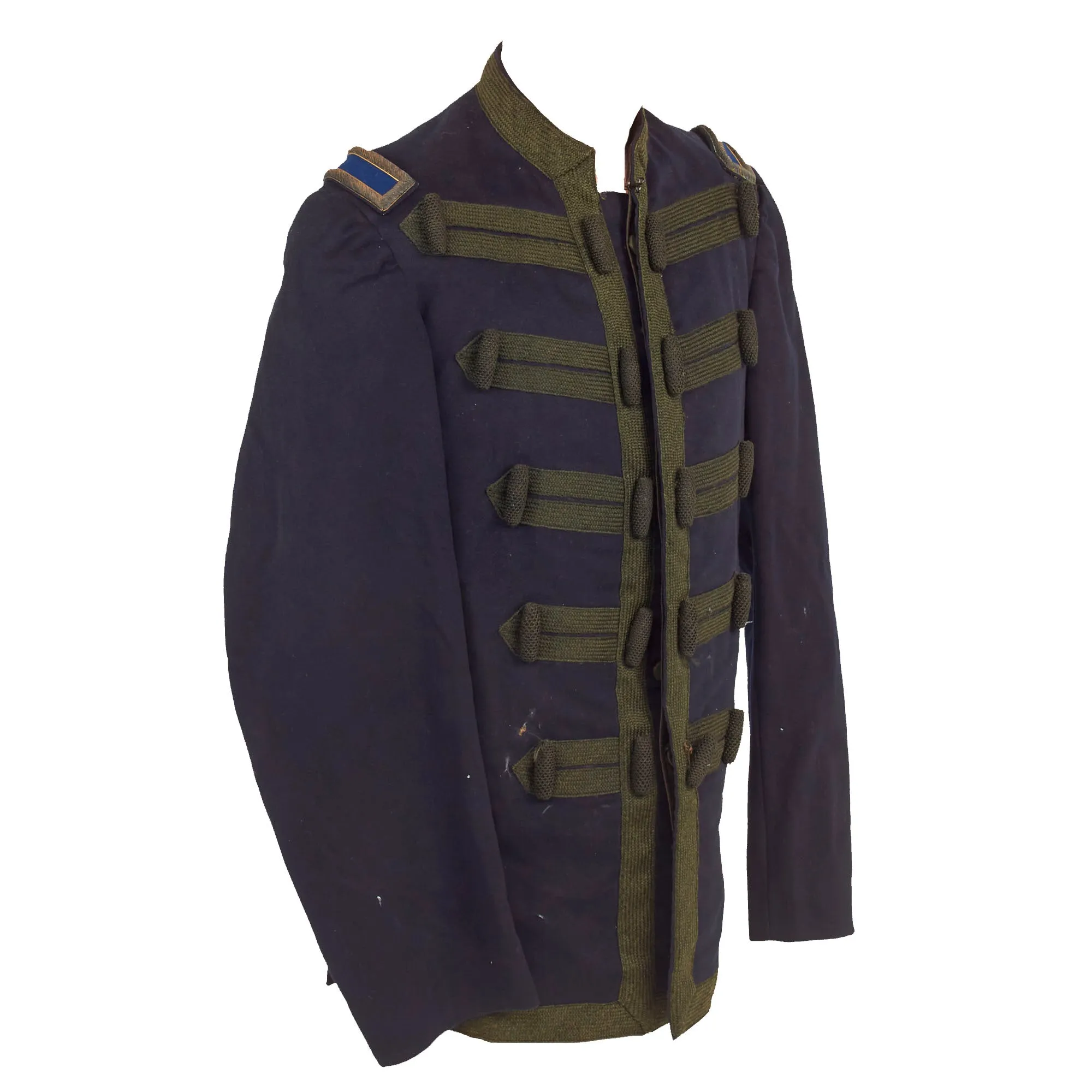 Original U.S. Spanish-American War Era US Army 2nd Lieutenant Model 1892 Undress Blouse With Blue Trousers